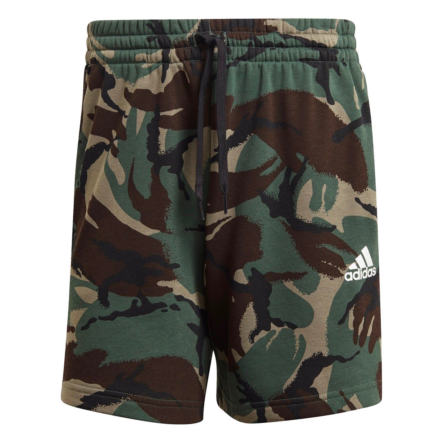 adidas Essentials French Terry Camouflage Shorts - Green