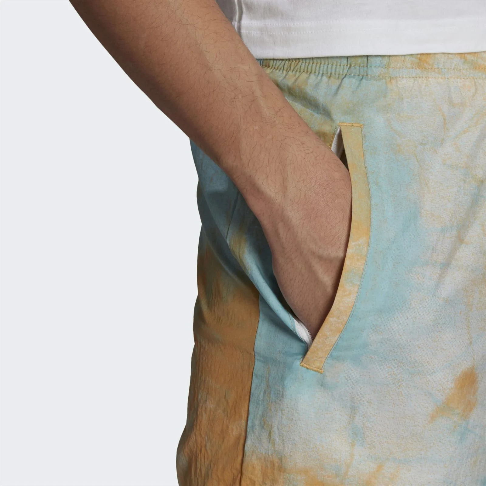 adidas Essentials Tie-Dyed Inspirational Shorts - Multi - Image 4