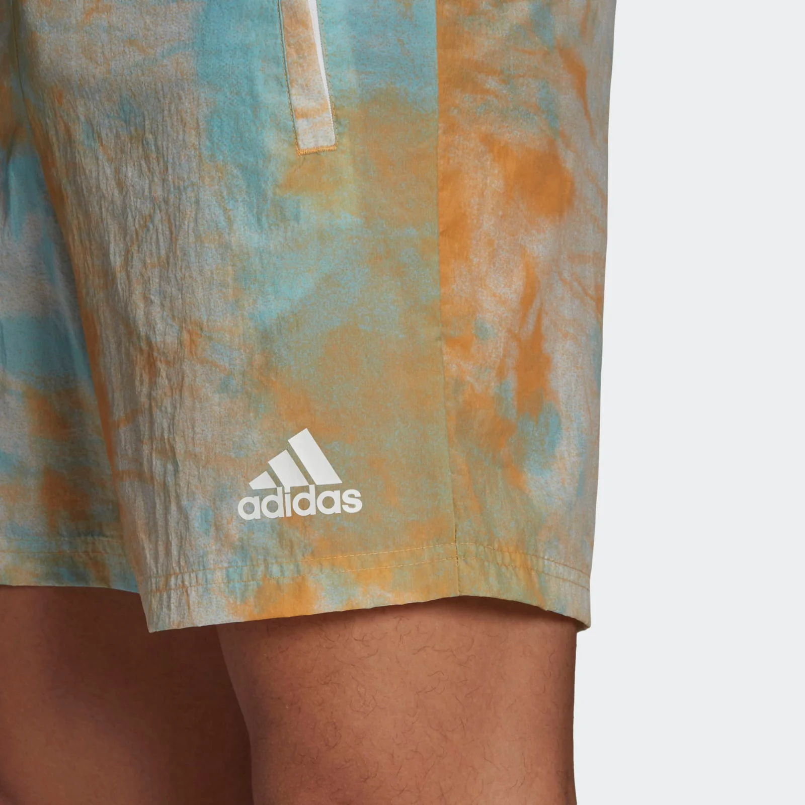 adidas Essentials Tie-Dyed Inspirational Shorts - Multi - Image 5