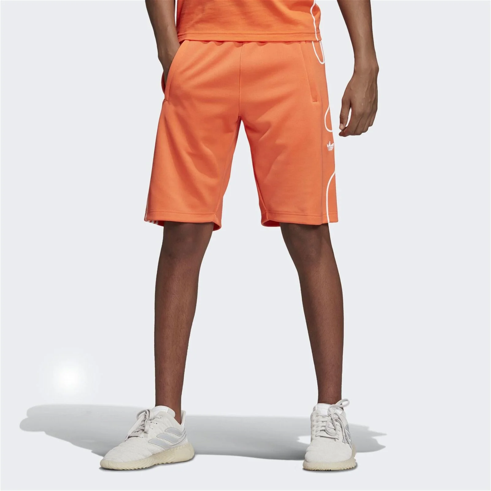adidas Originals FLAMESTRK Shorts - Orange - Image 3