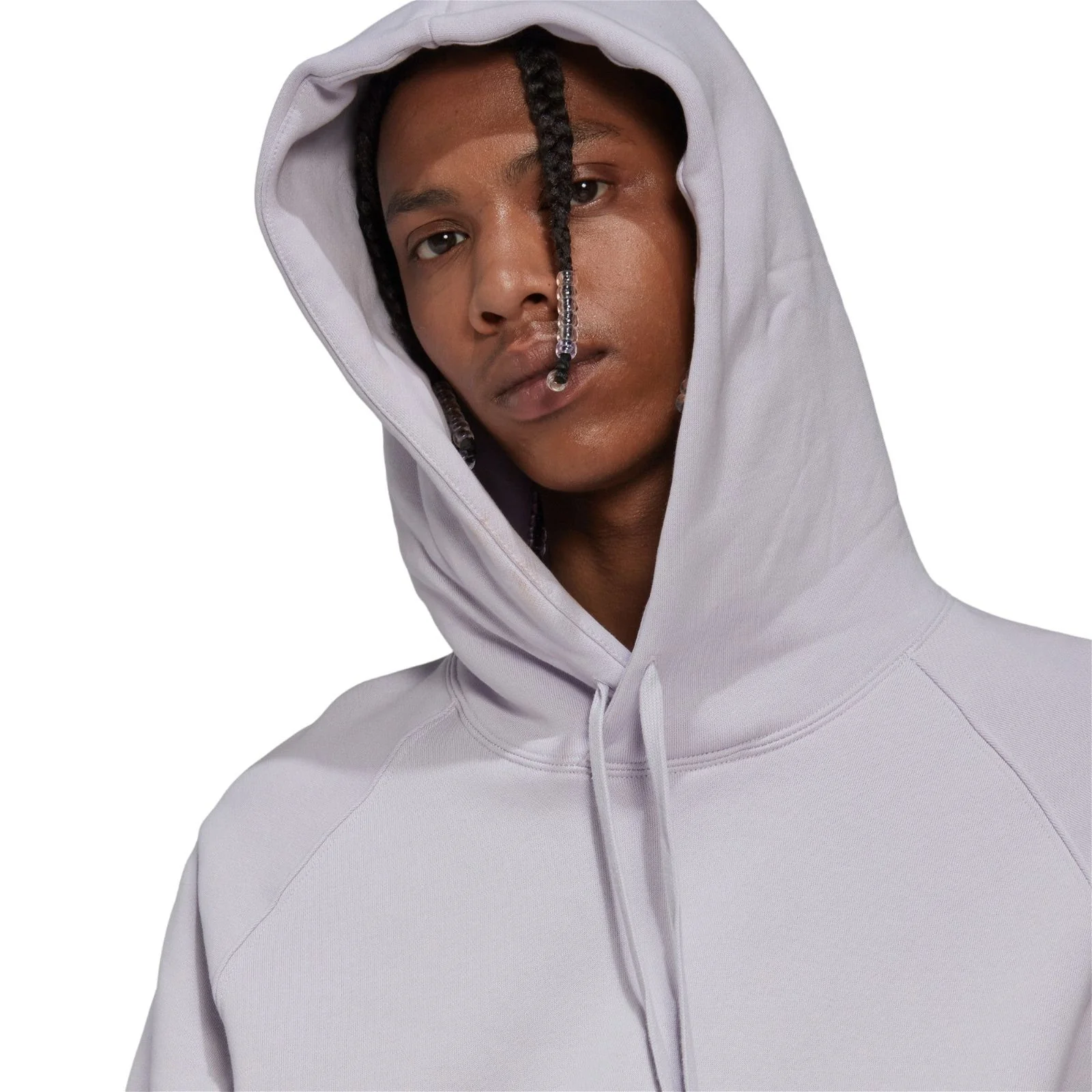 adidas Fleece Hoodie - Purple - Image 5