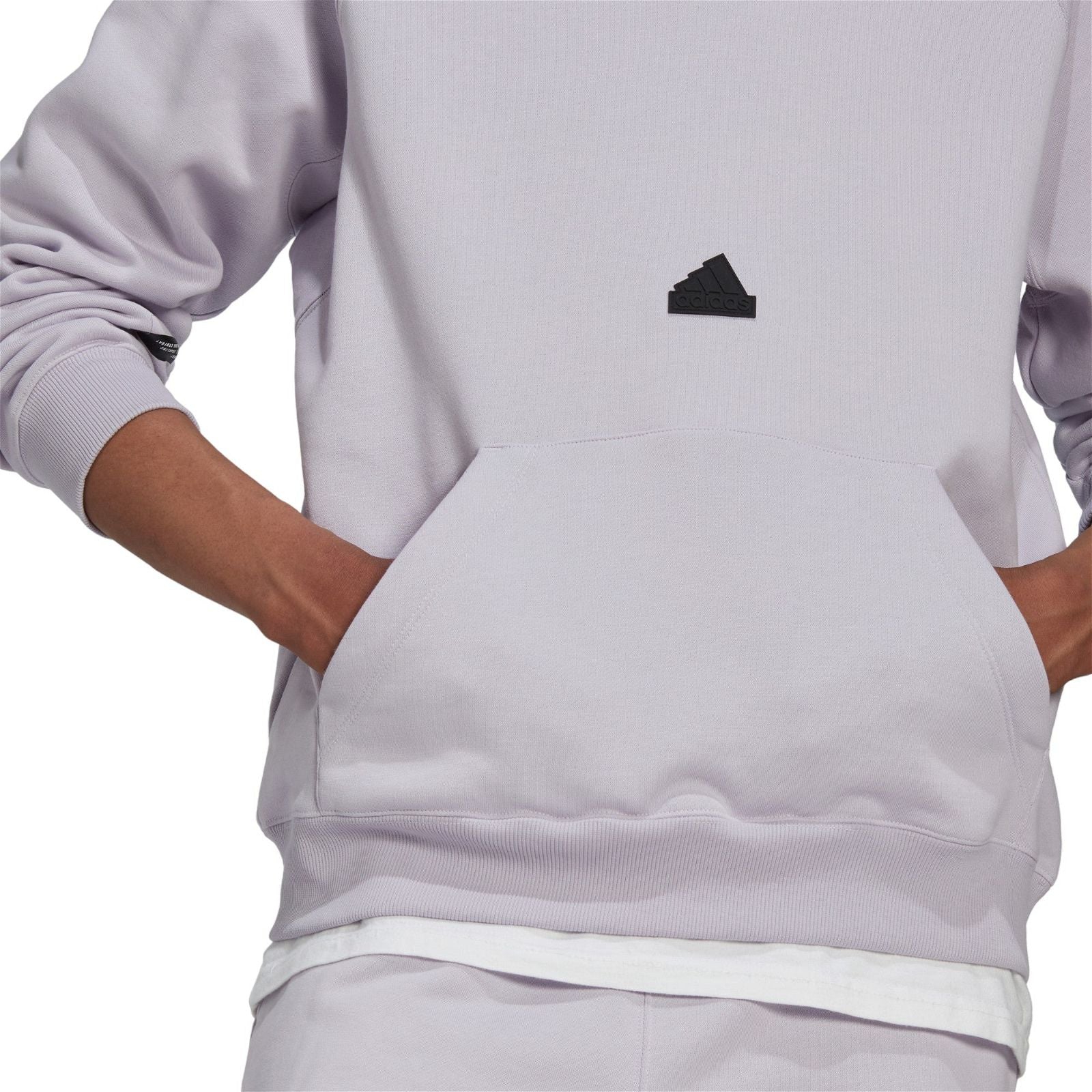 adidas Fleece Hoodie - Purple - Image 6