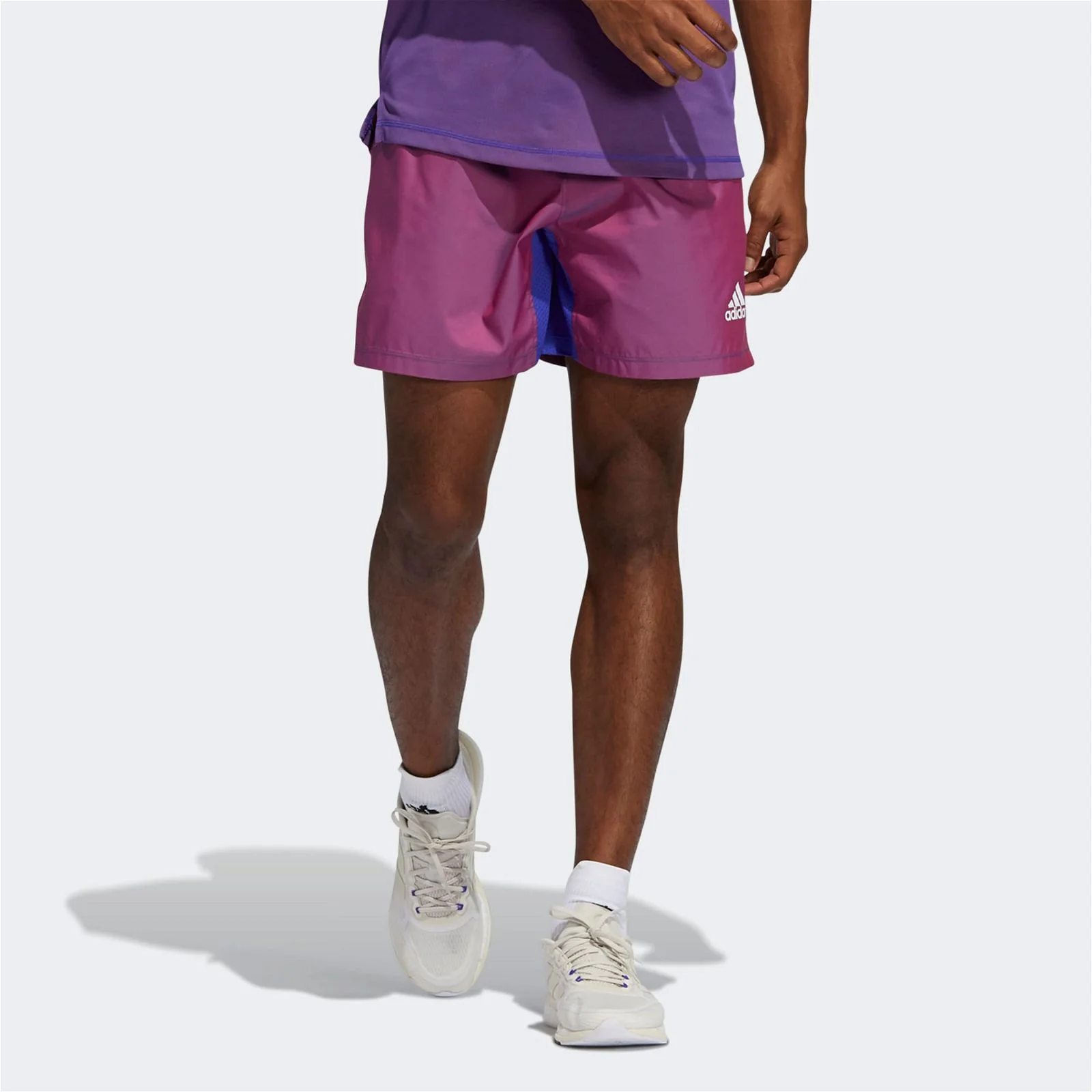 adidas For the Oceans Primeblue Shorts - Purple - Image 2