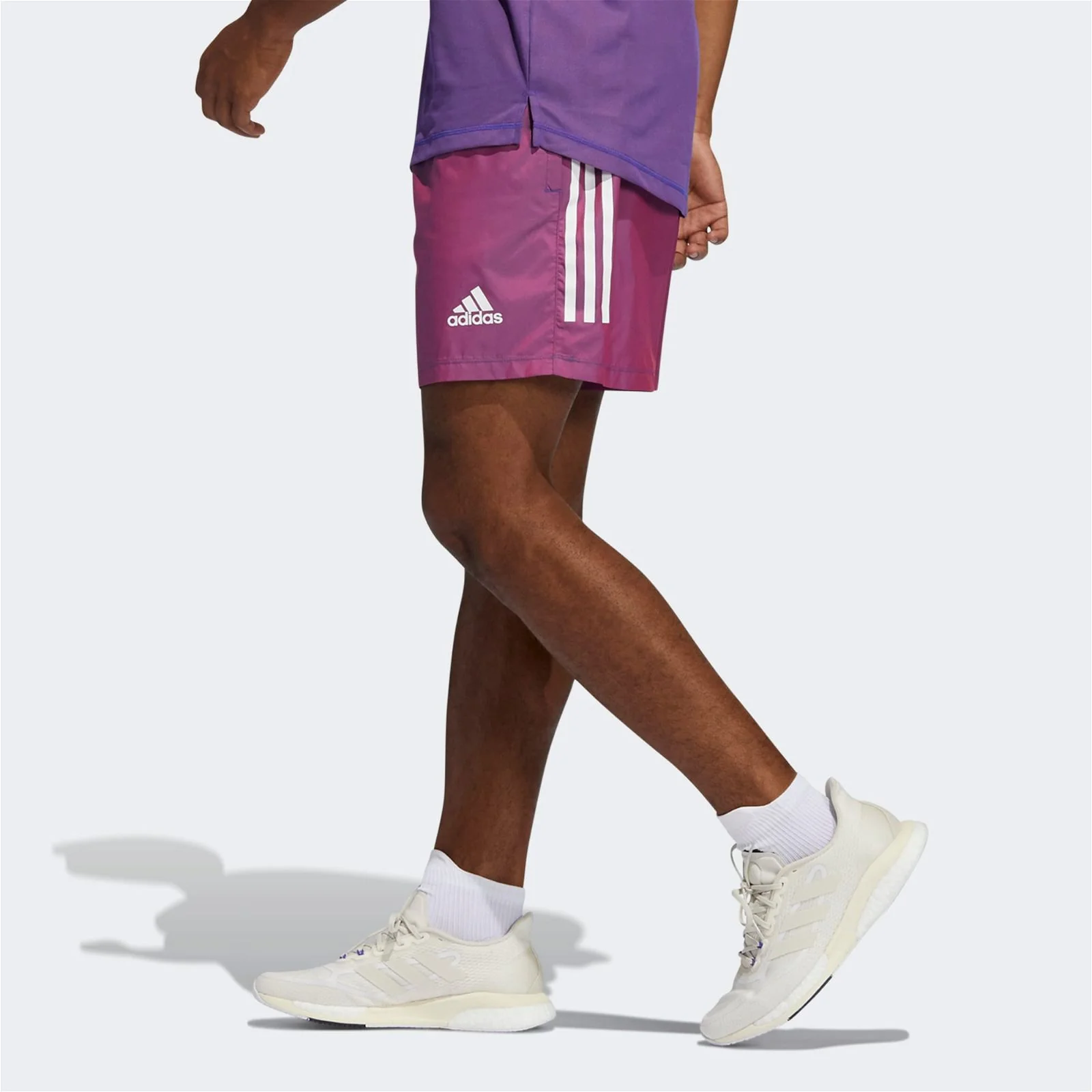 adidas For the Oceans Primeblue Shorts - Purple - Image 3
