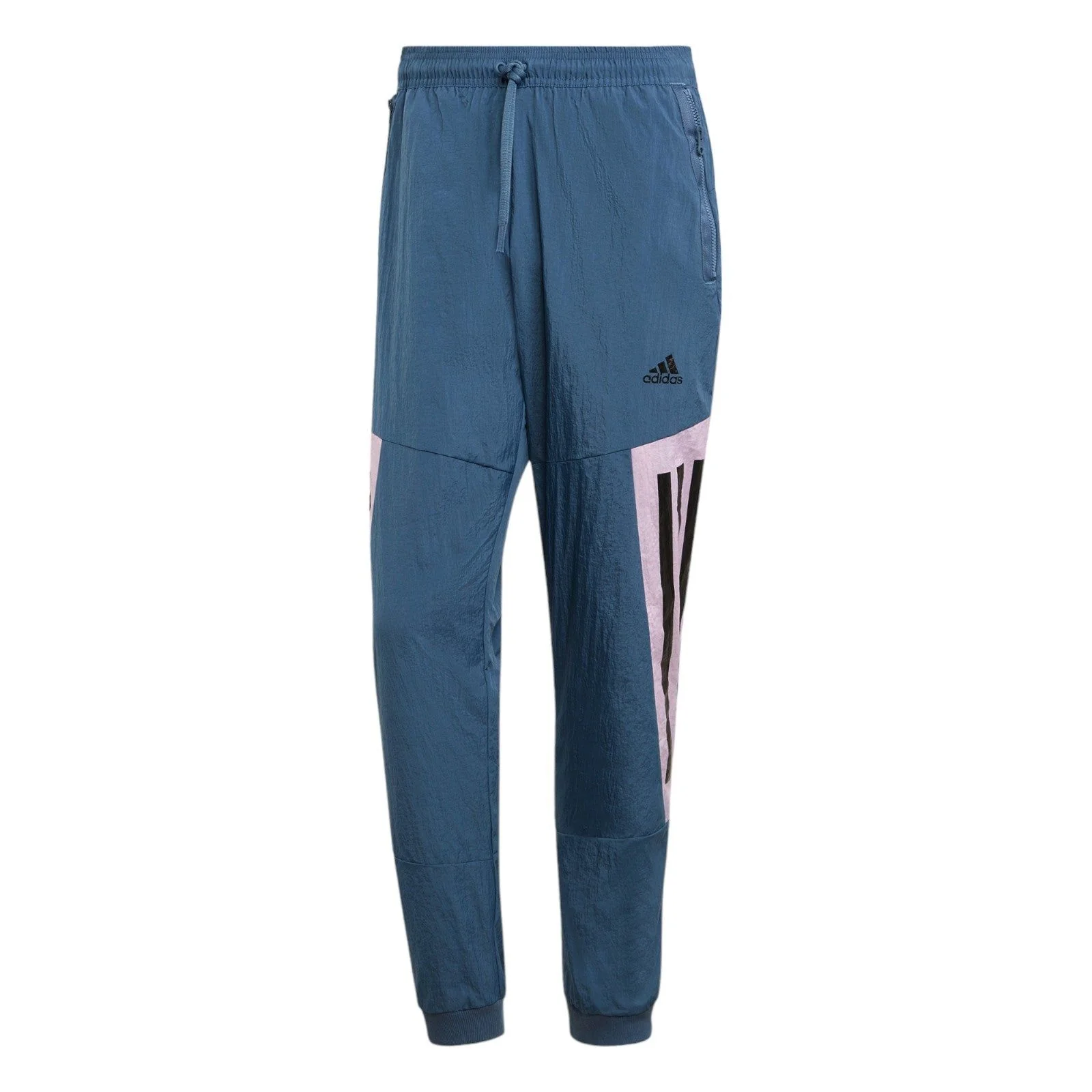 adidas Future Icons 3-Stripes Woven Bottoms - Wonder Steel - Image 4