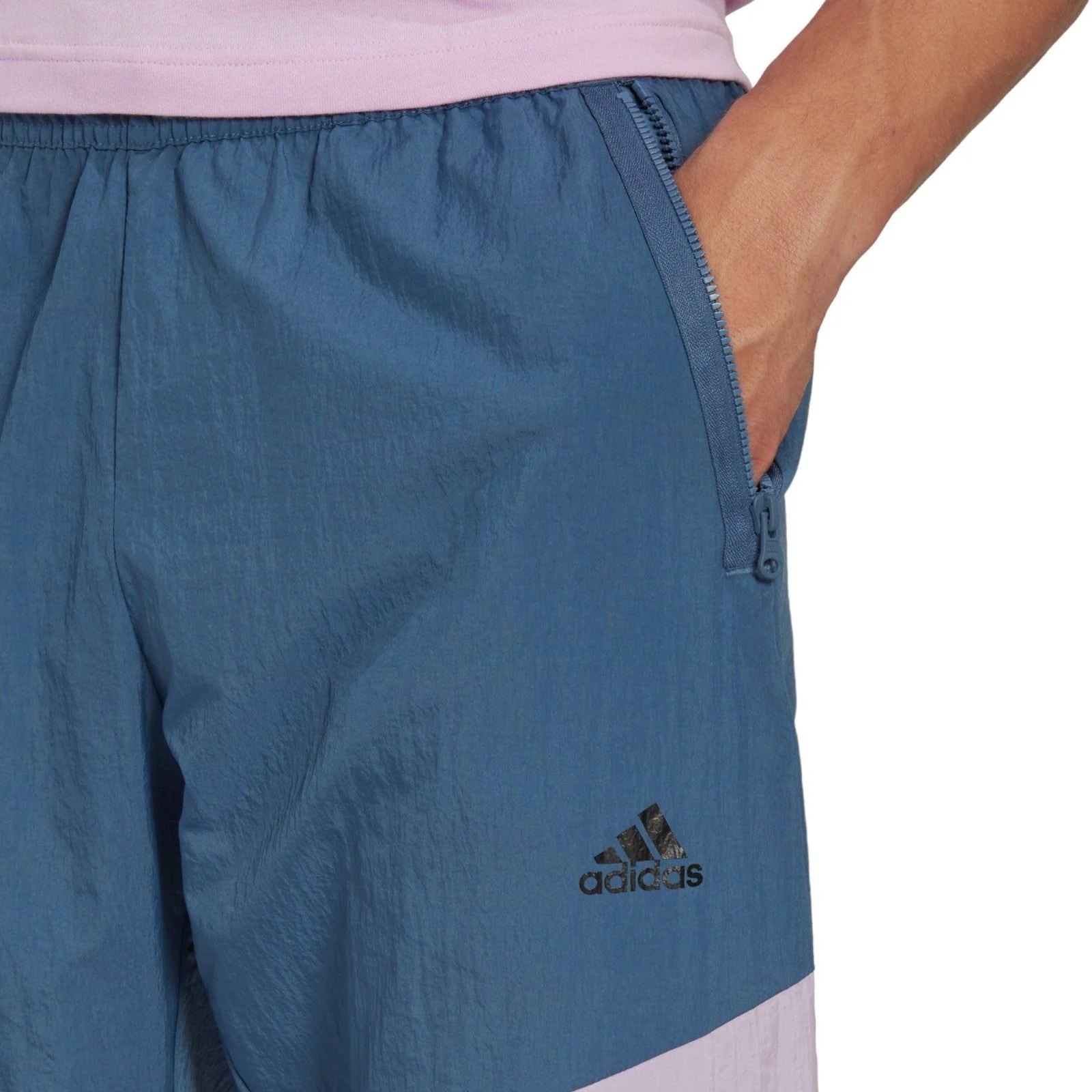 adidas Future Icons 3-Stripes Woven Bottoms - Wonder Steel - Image 5