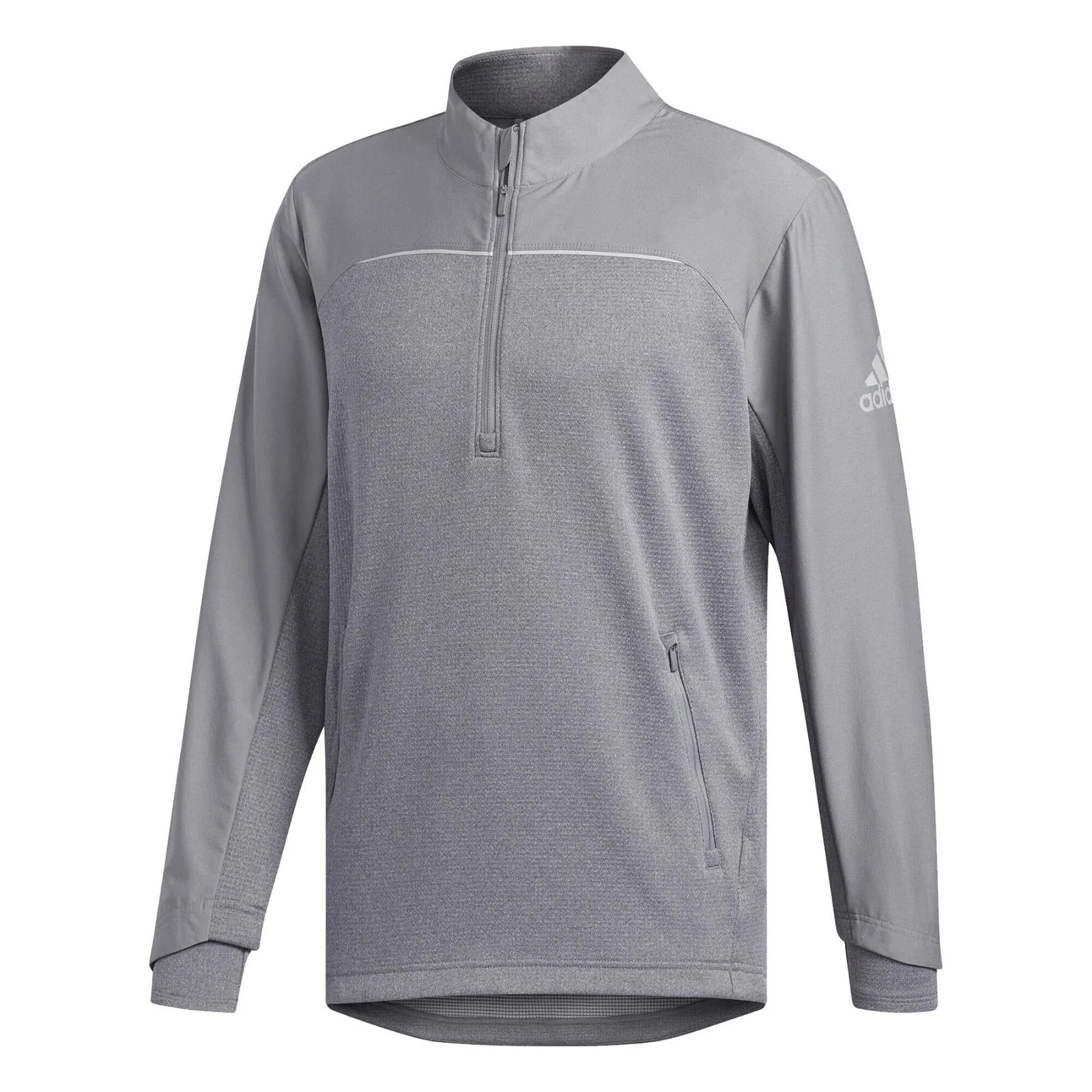 adidas Go-To Adapt 1/4 Zip Sweatshirt - Grey