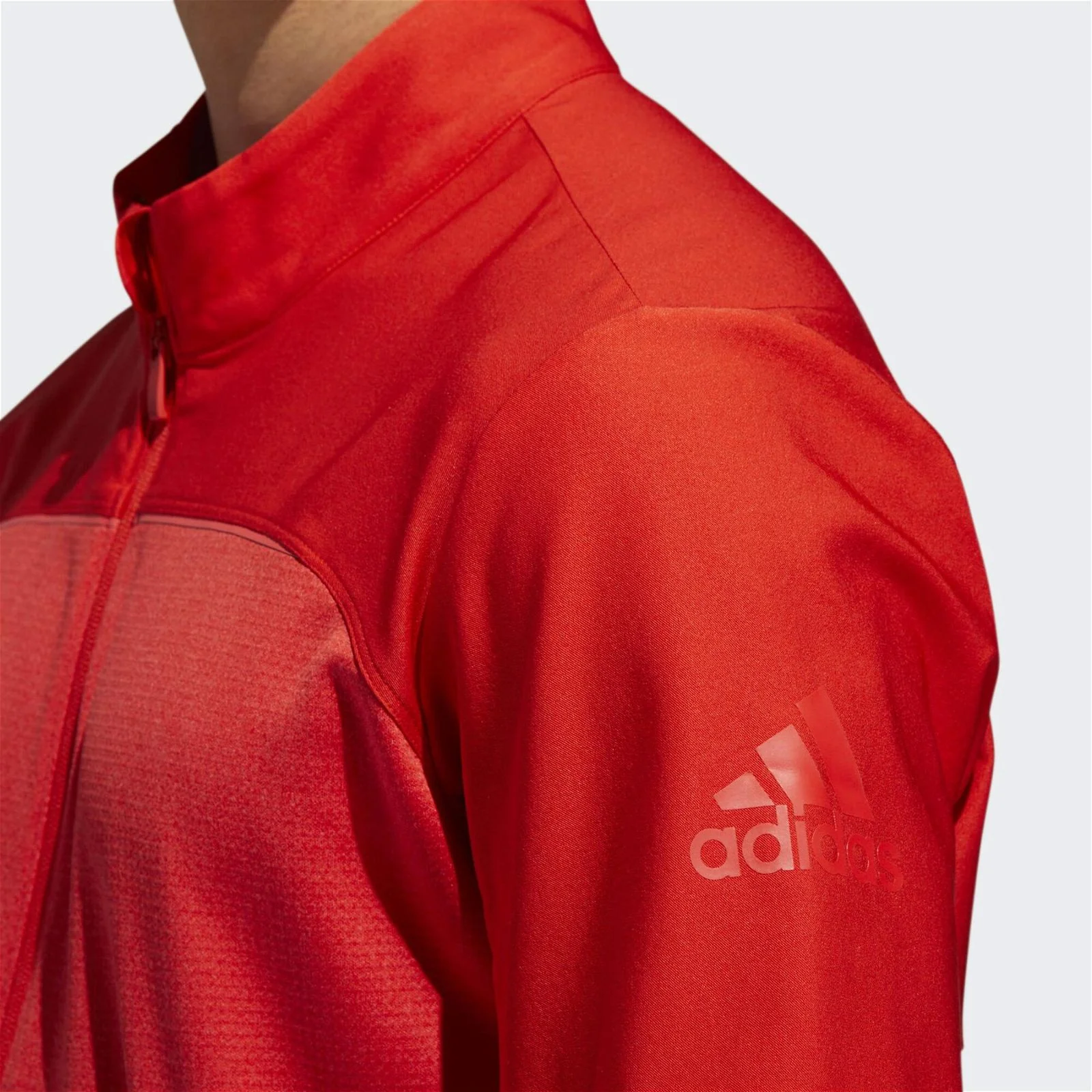 adidas Go-To Adapt 1/4 Zip Sweatshirt - Red - Image 4