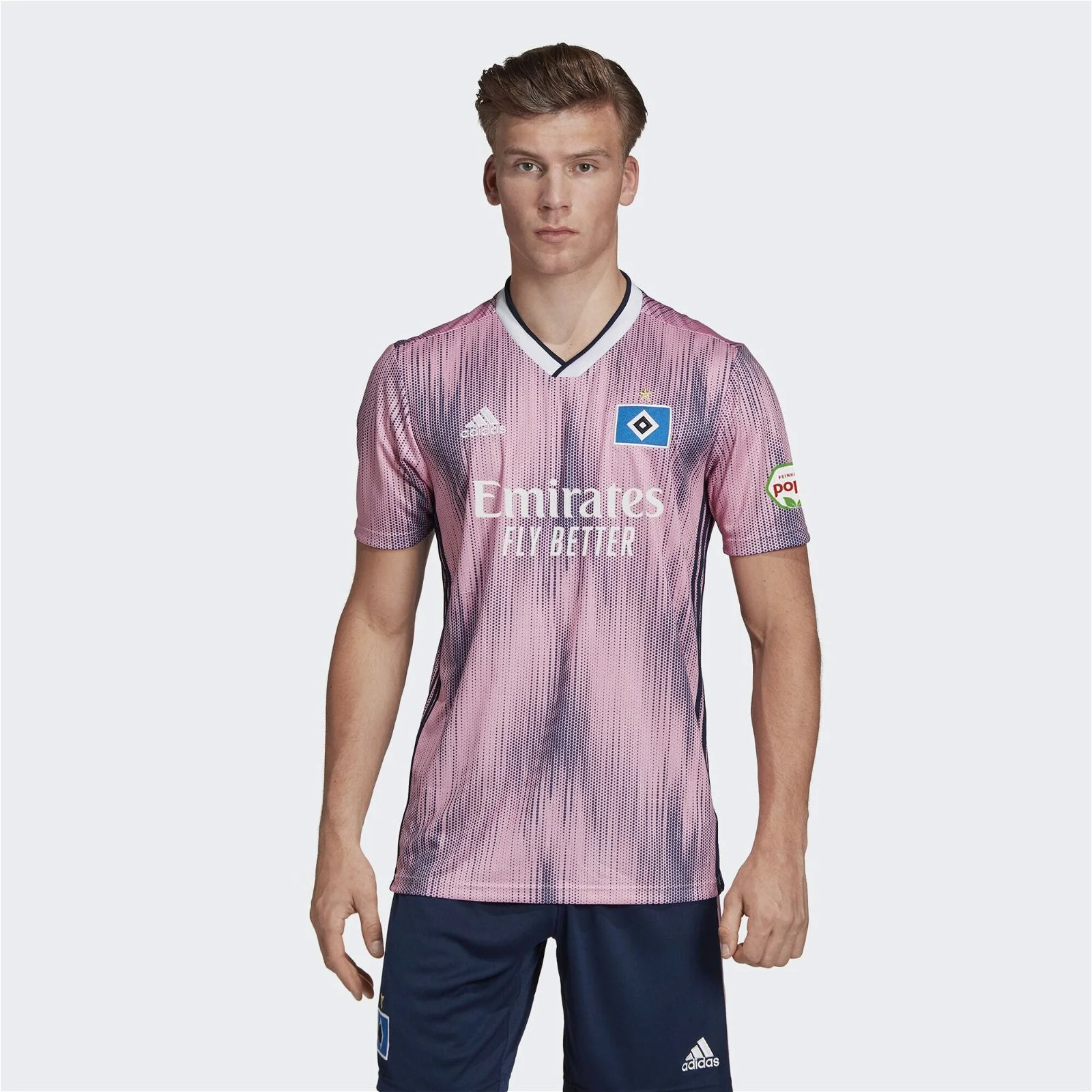 adidas Hamburger SV Away Jersey - Pink - Image 3