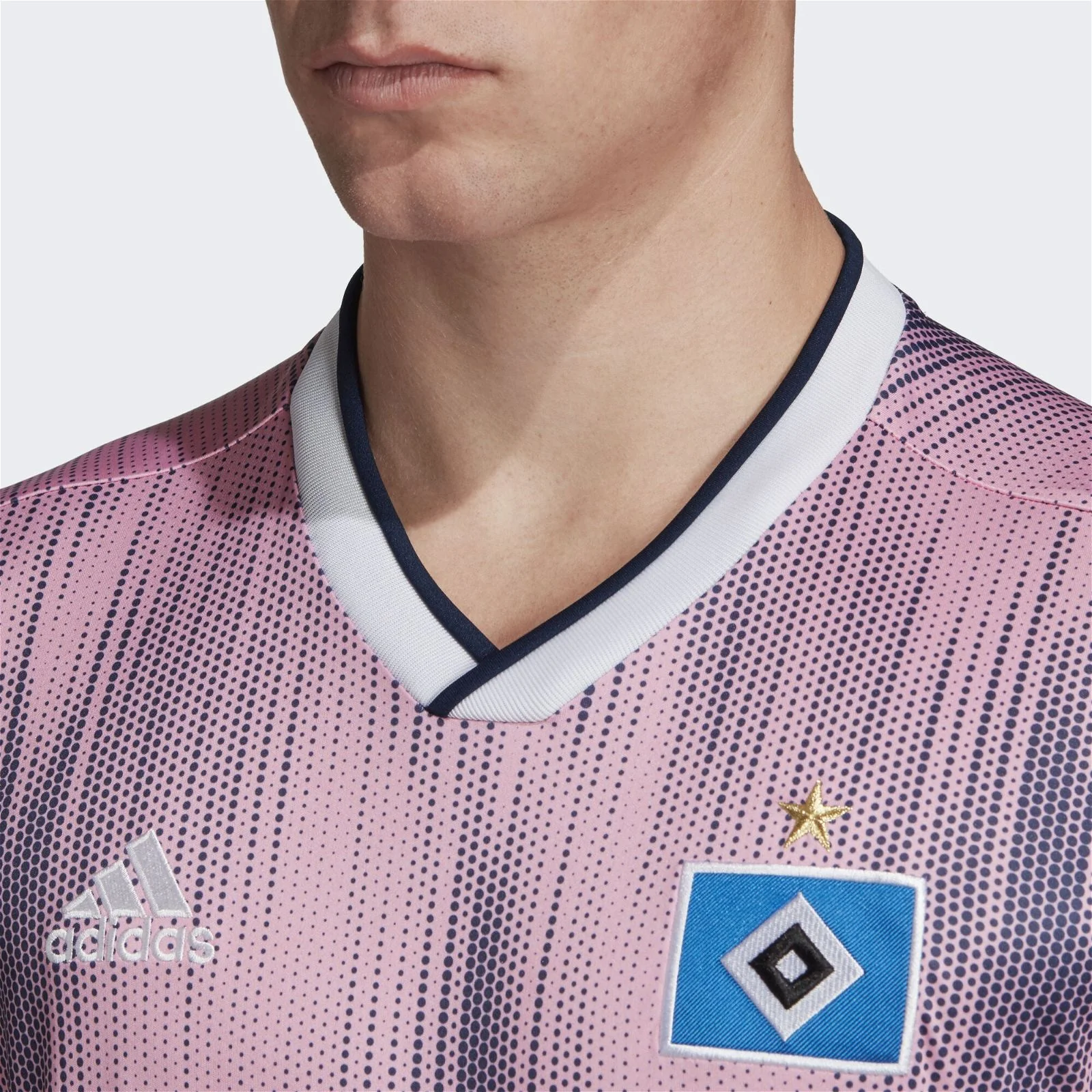 adidas Hamburger SV Away Jersey - Pink - Image 4