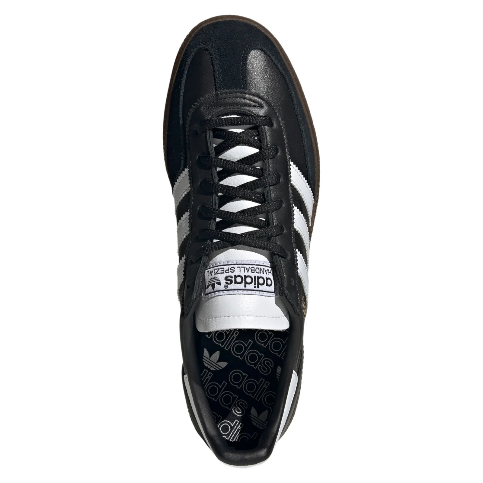 adidas Handball Leather Spezial Shoes - Core Black / Cloud White - Image 6