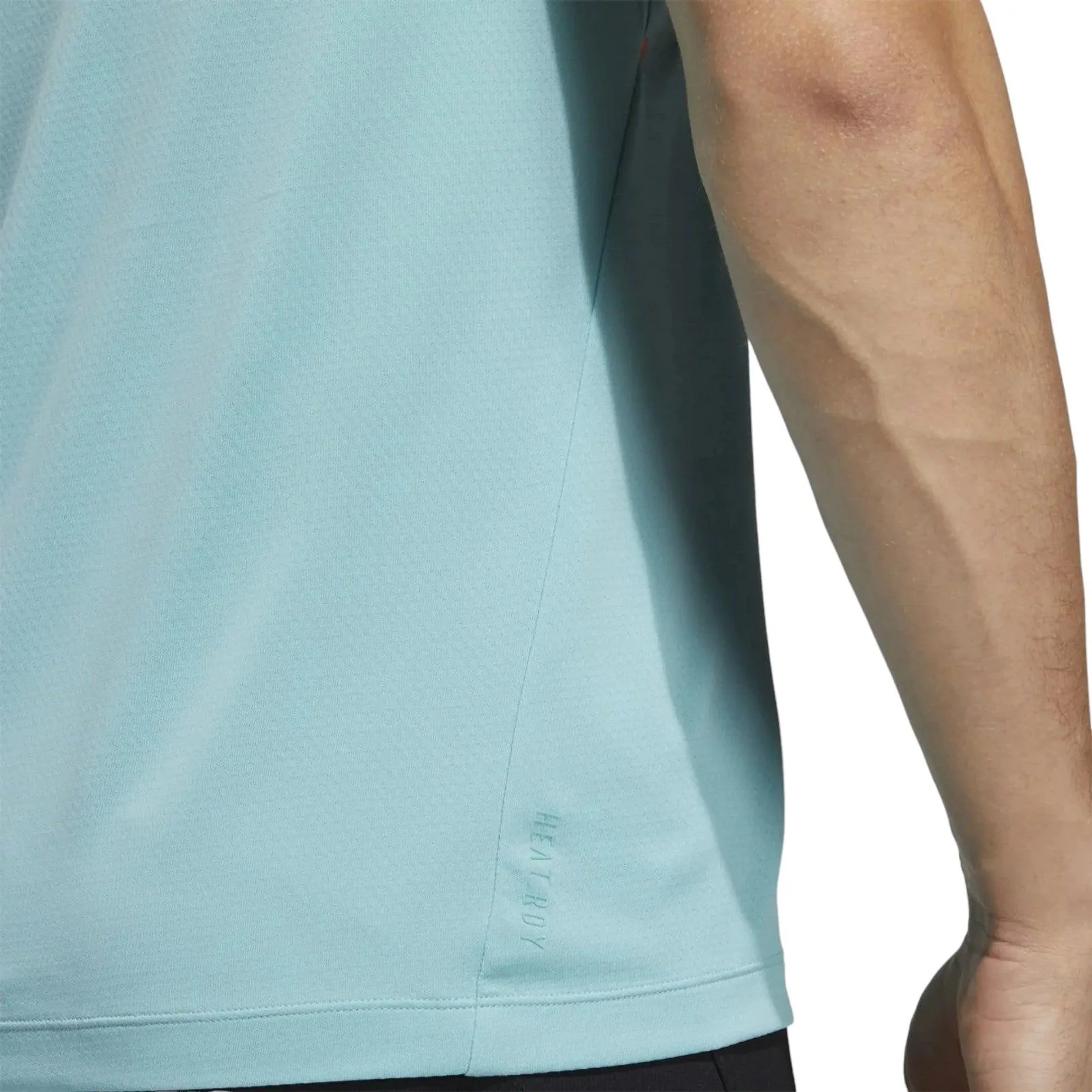 adidas HEAT.RDY Warrior Tee - Turquoise - Image 5