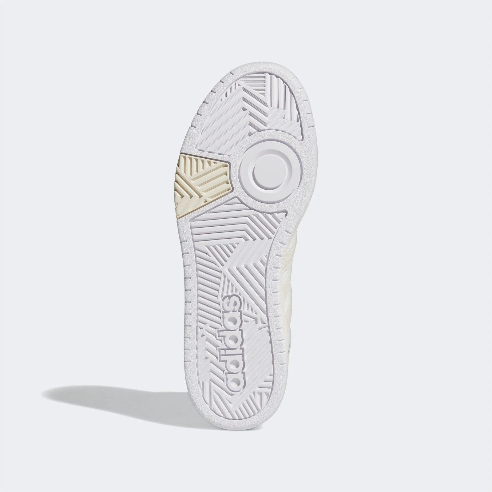adidas Hoops 3.0 Mid Classic Vintage Shoes - Cloud White / Chalk - Image 5