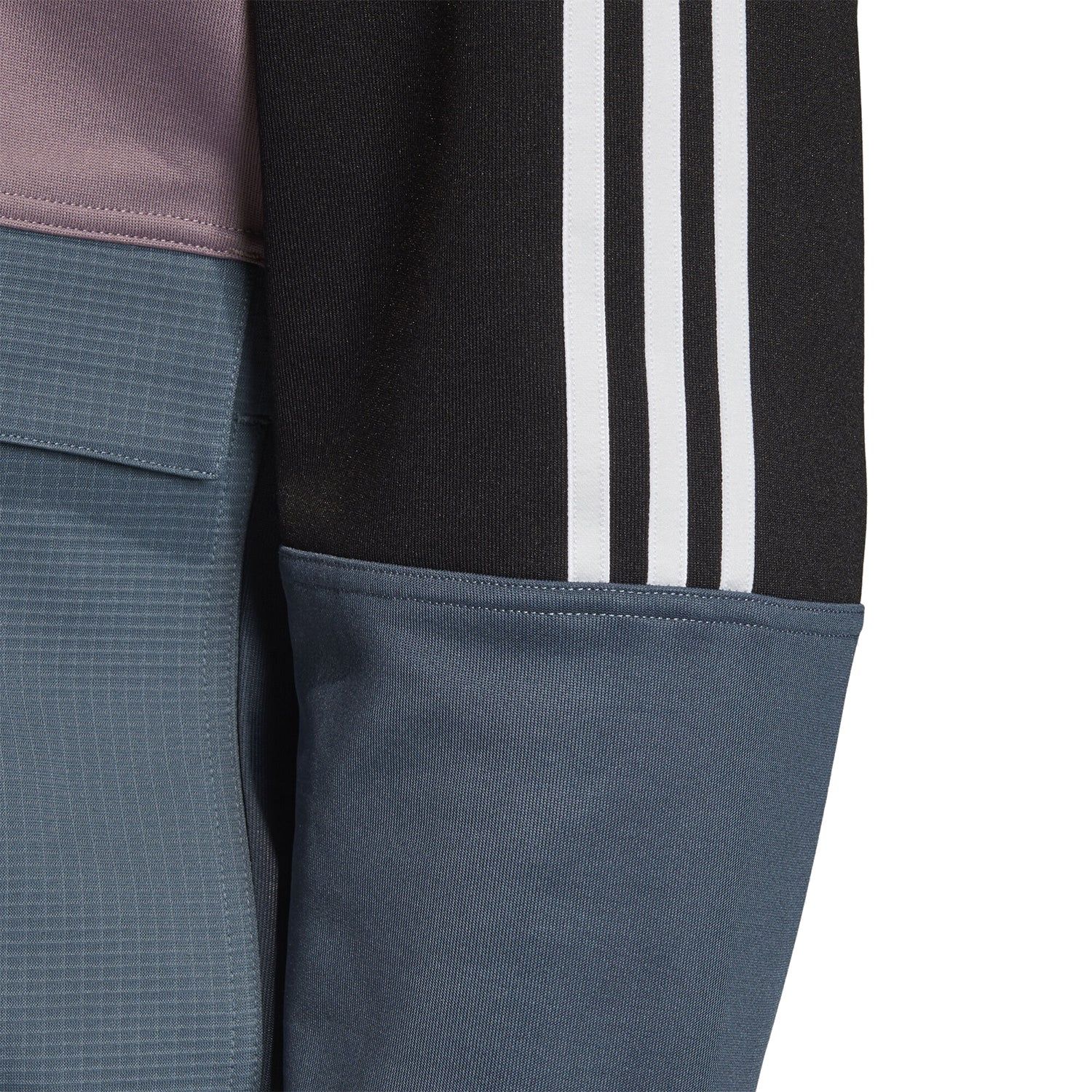 adidas ID Tricoot Track Jacket - Purple/Black - Image 6