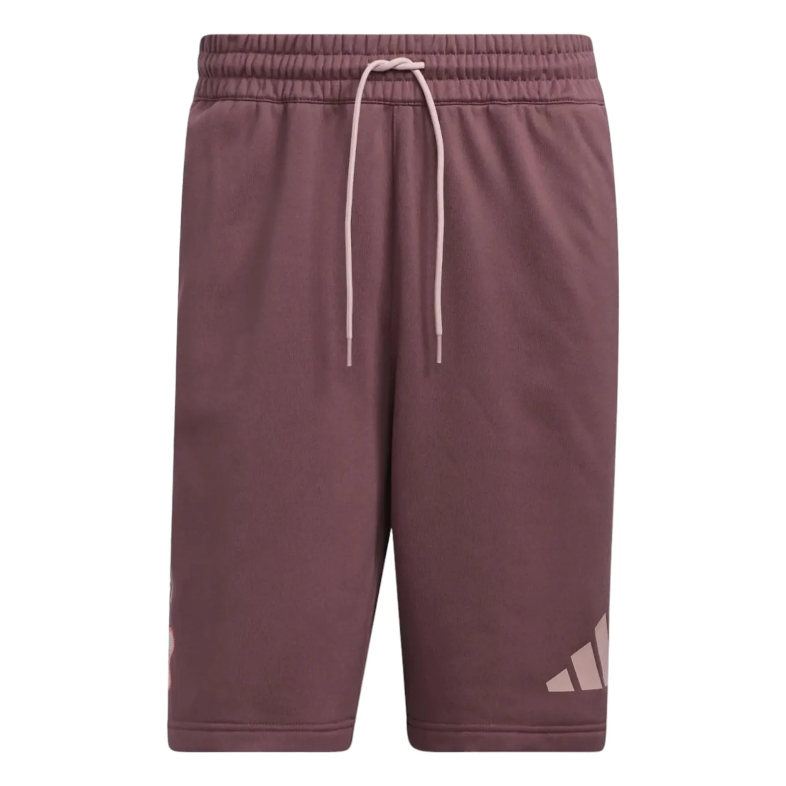 adidas James Harden Foundation Fleece Shorts - Quiet Crimson - Image 5