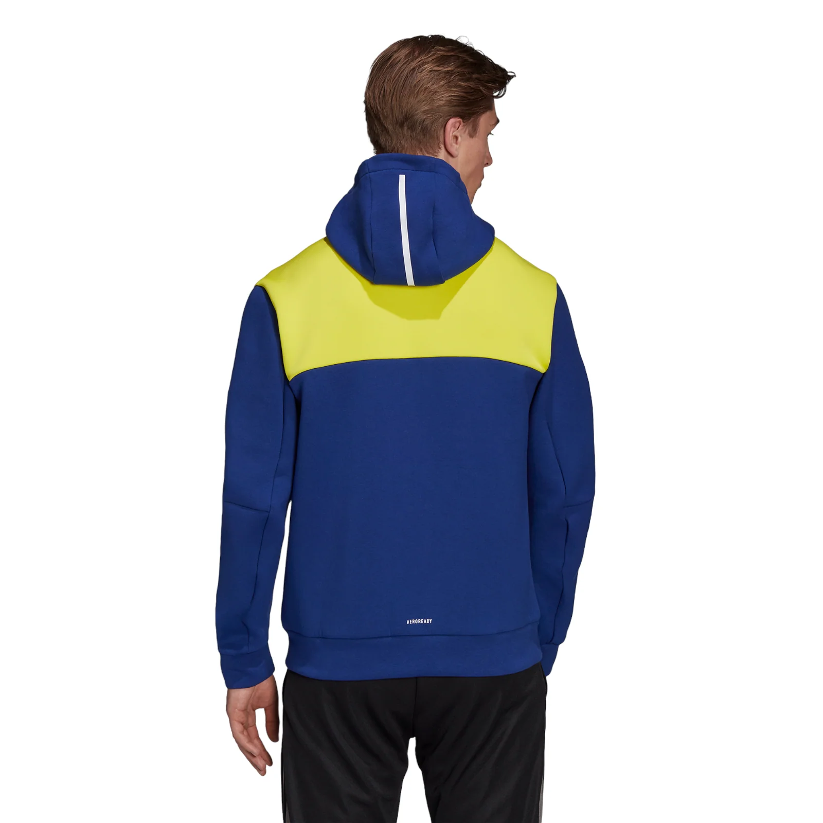 adidas Juventus ZNE Football Jacket - Blue / Yellow - Image 3