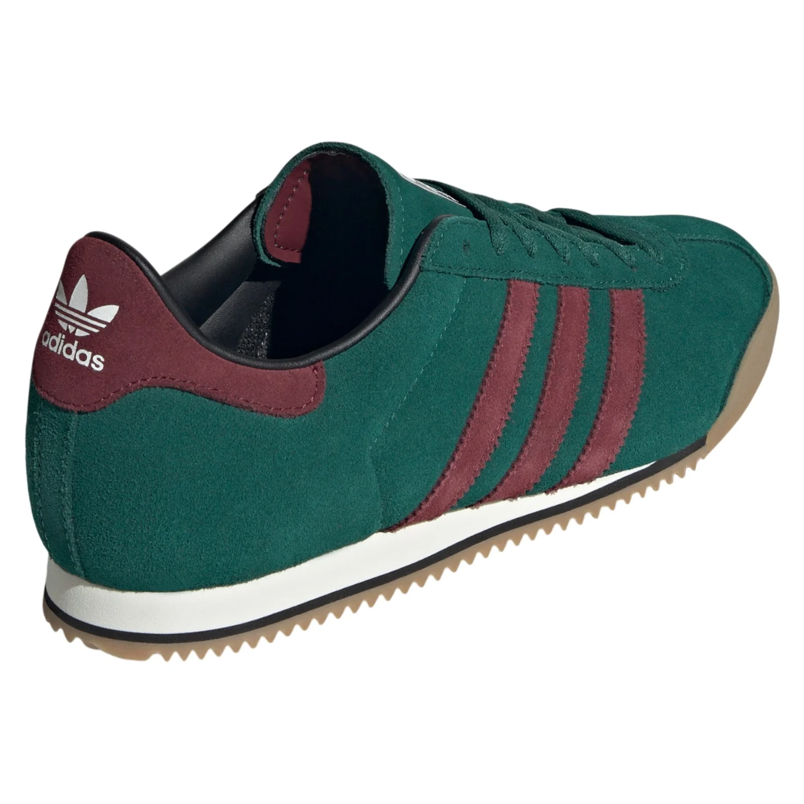 adidas Kick 74 Shoes - Collegiate Green / Shadow Red - Image 3