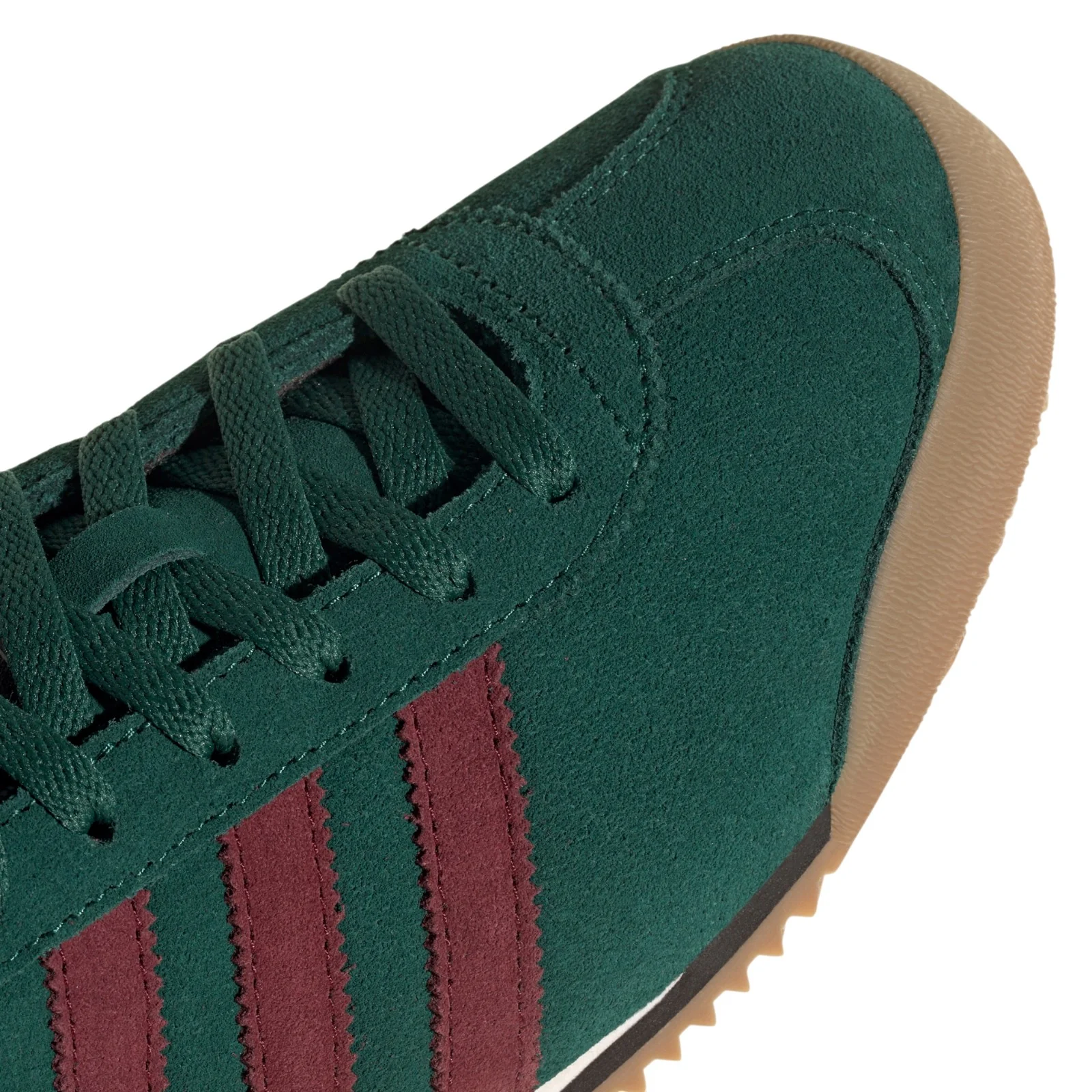 adidas Kick 74 Shoes - Collegiate Green / Shadow Red - Image 4