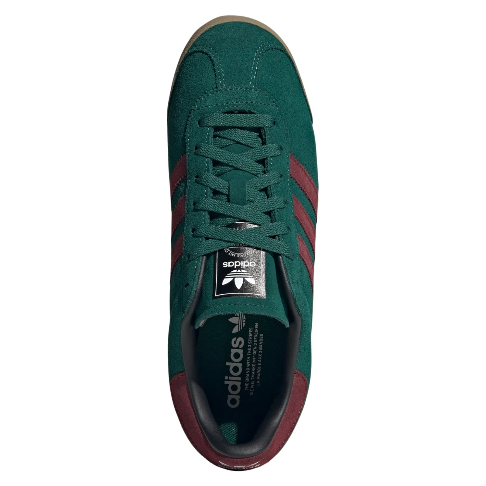 adidas Kick 74 Shoes - Collegiate Green / Shadow Red - Image 6