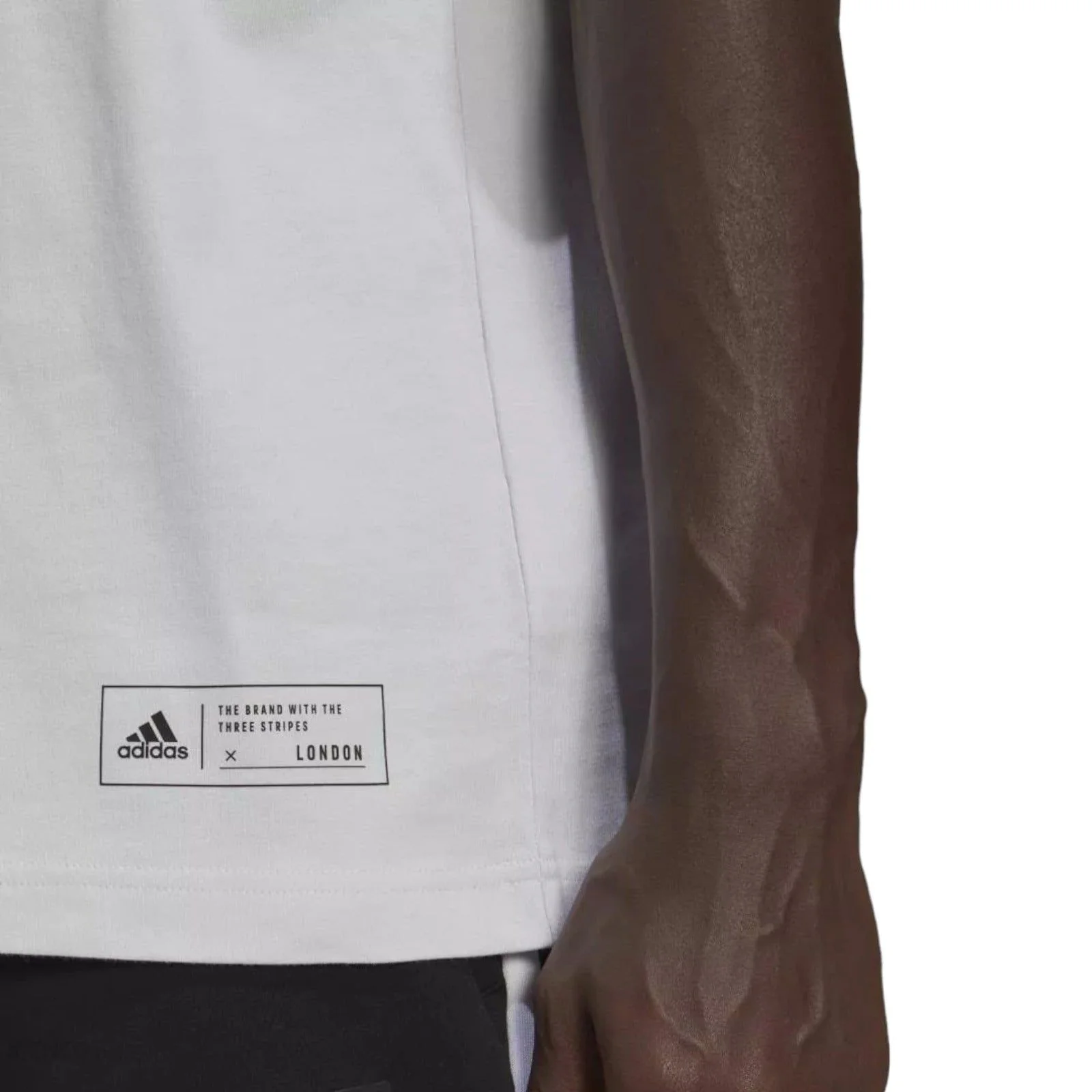 adidas London Graphic Tee - Grey - Image 6