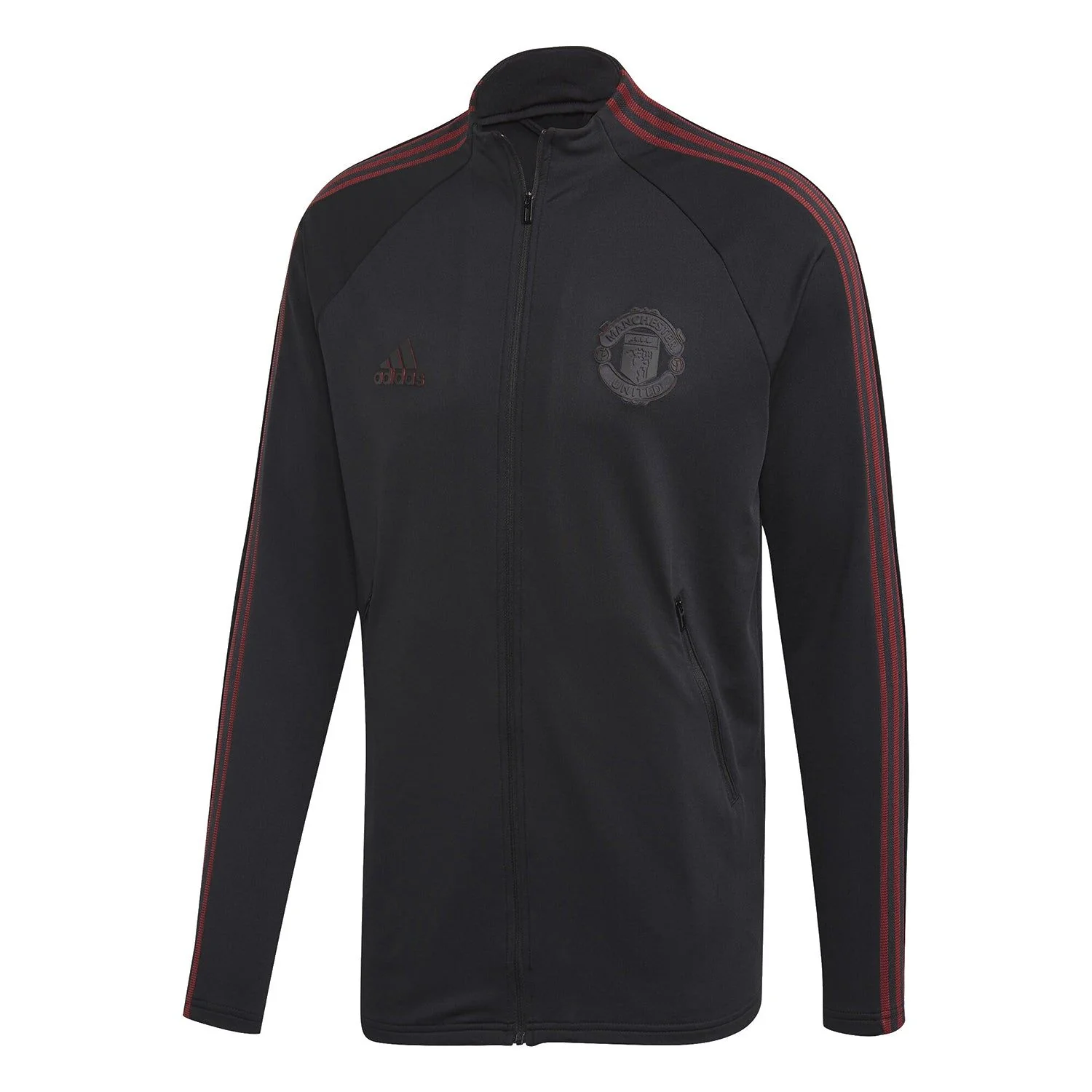 adidas Manchester United Anthem Jacket - Black