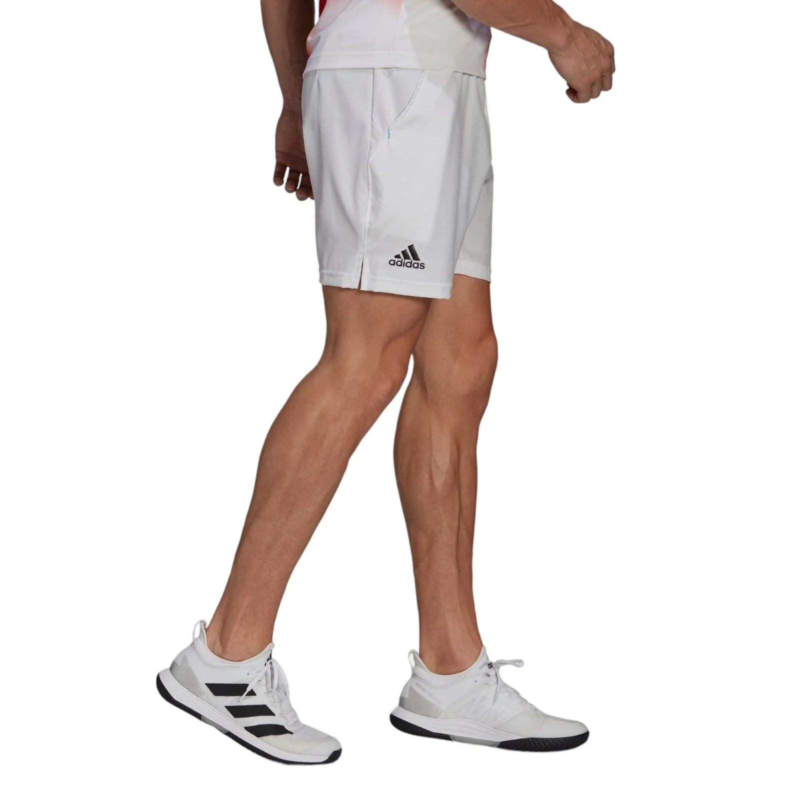 adidas Melbourne Tennis Ergo 7-Inch Shorts - White - Image 8