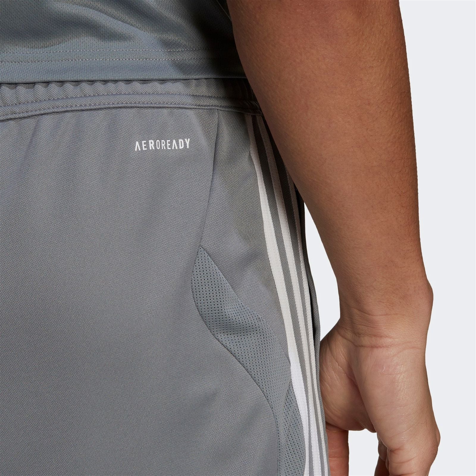 adidas Men's Tiro 19 Training Pants - Grey / White - Image 6