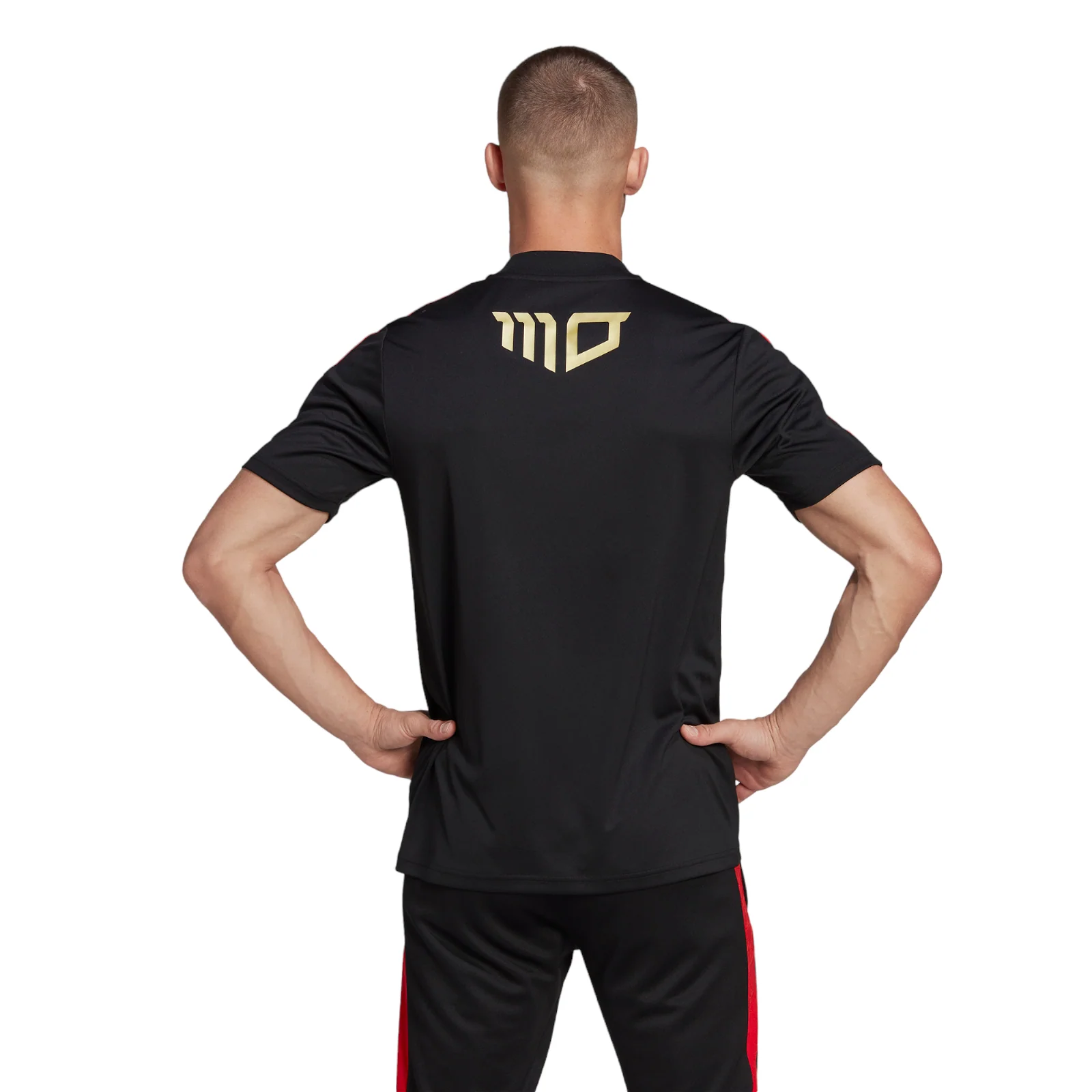 adidas Mo Salah Football Jersey - Black - Image 5