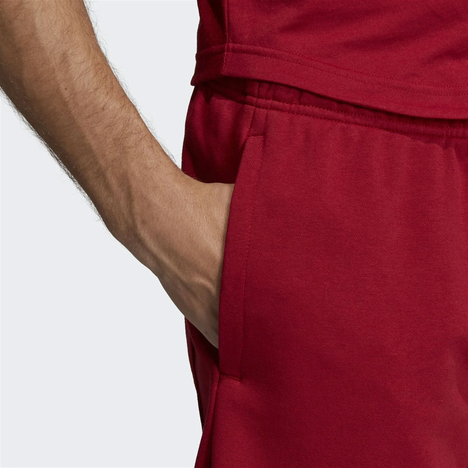adidas Must Haves Badge of Sport Shorts - Red - Image 4
