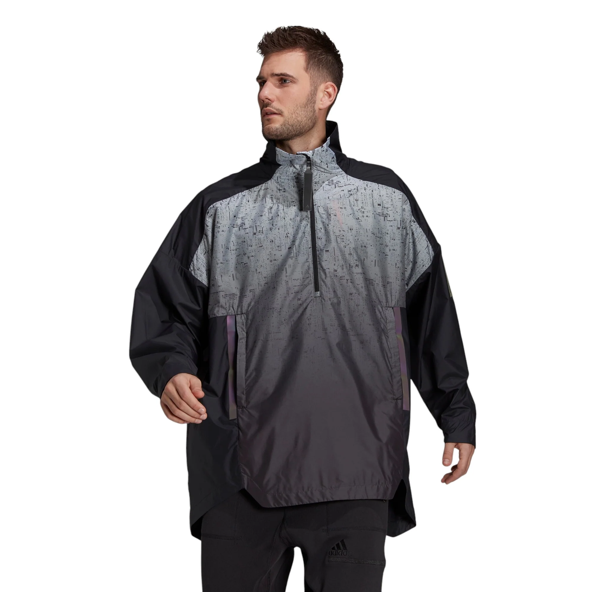 adidas MYSHELTER Parley WIND.RDY Anorak Jacket - Black - Image 2