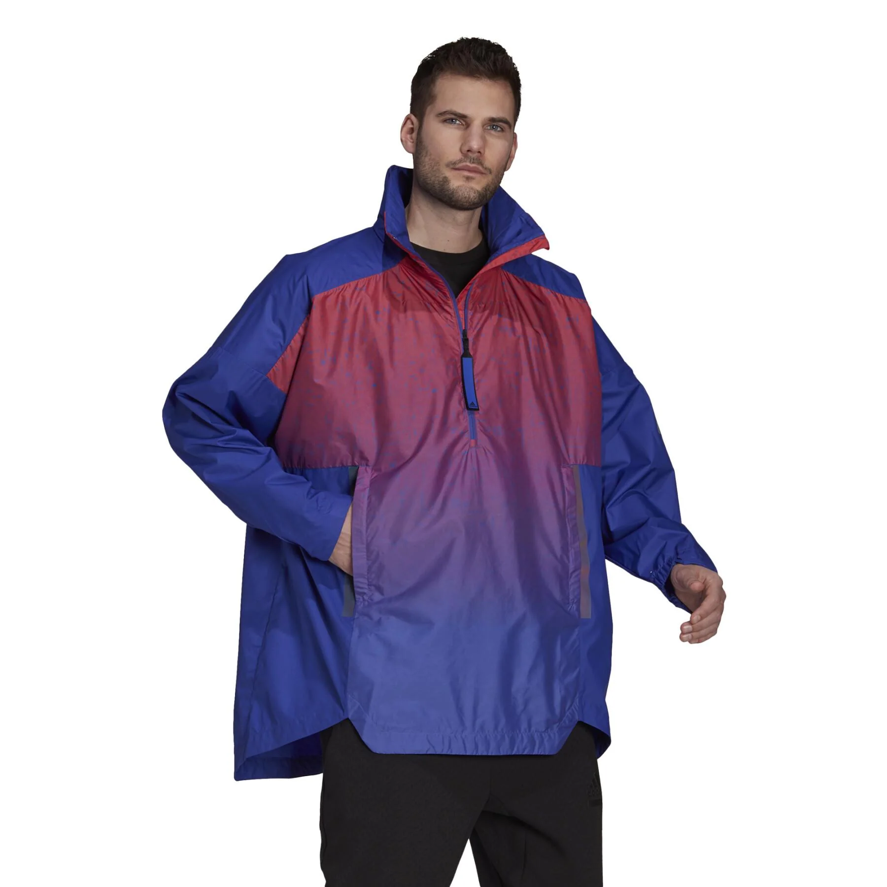 adidas MYSHELTER Parley WIND.RDY Anorak Jacket - Blue - Image 9