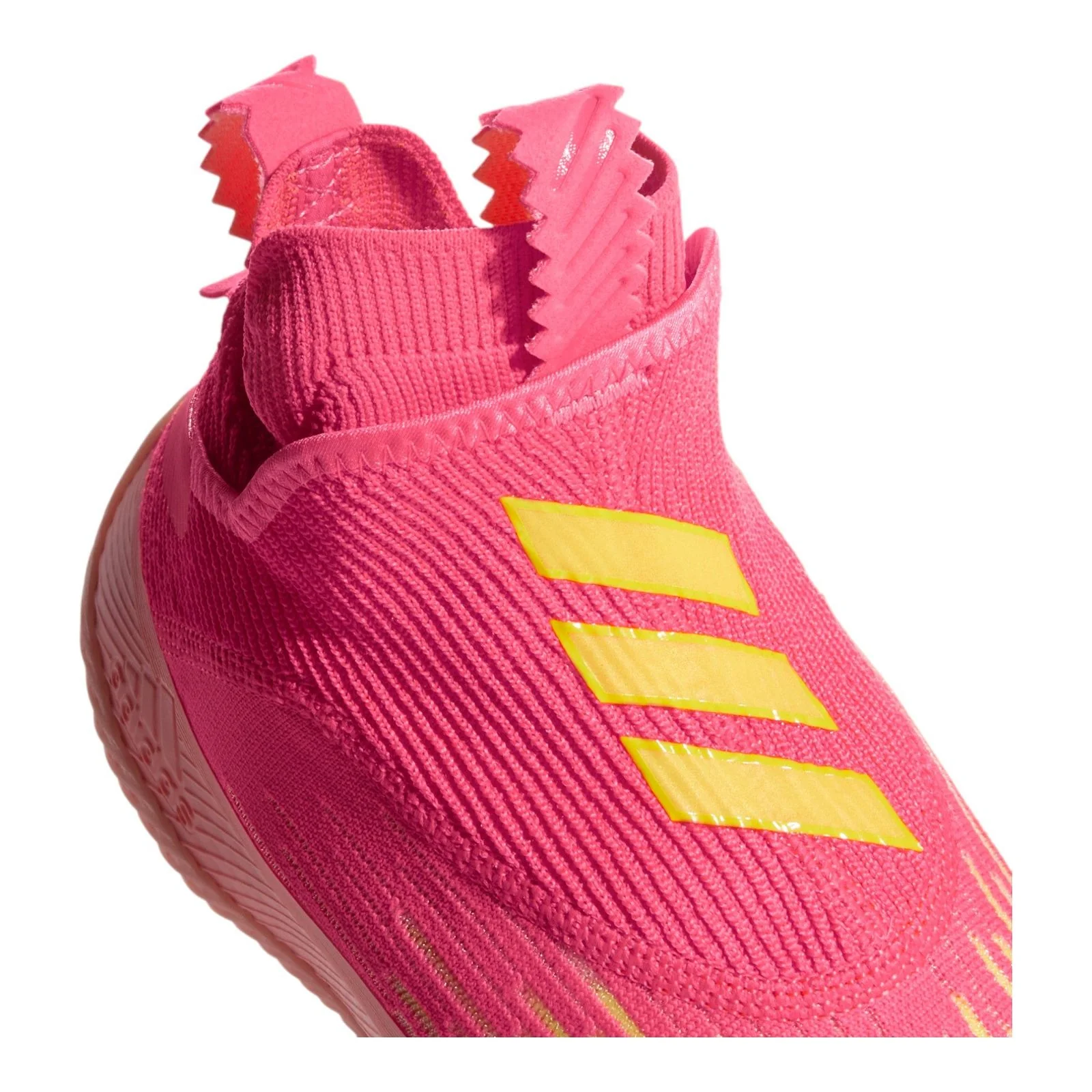 adidas N3XT L3V3L Futurenatural Basketball Shoes - Signal Pink / Team Solar Yellow - Image 4