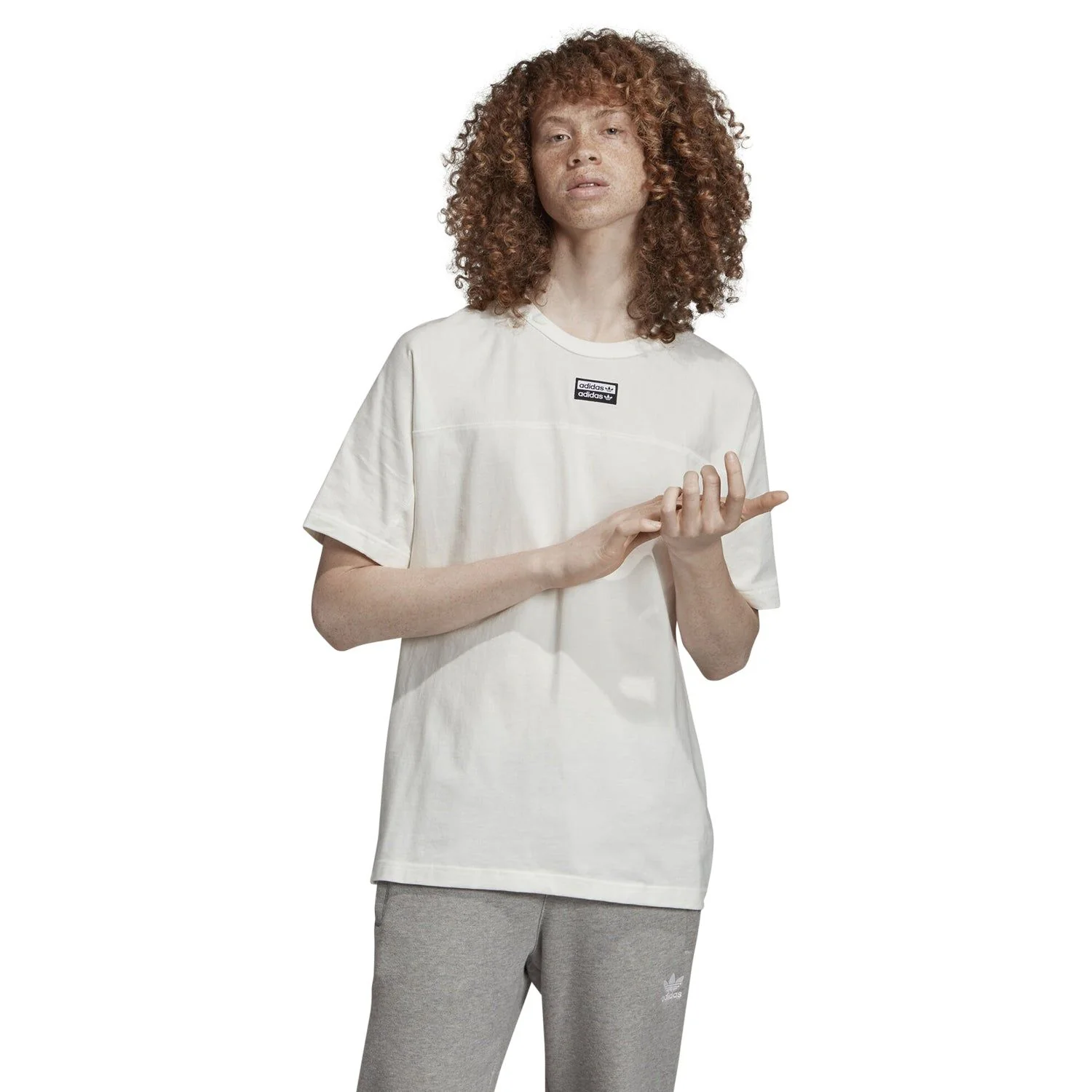 adidas Original R.Y.V T Shirt - Core White - Image 2