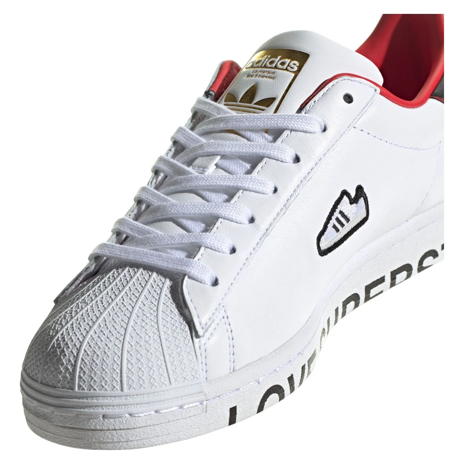 adidas Original Superstar Valentine's Day Shoe - White - Image 2