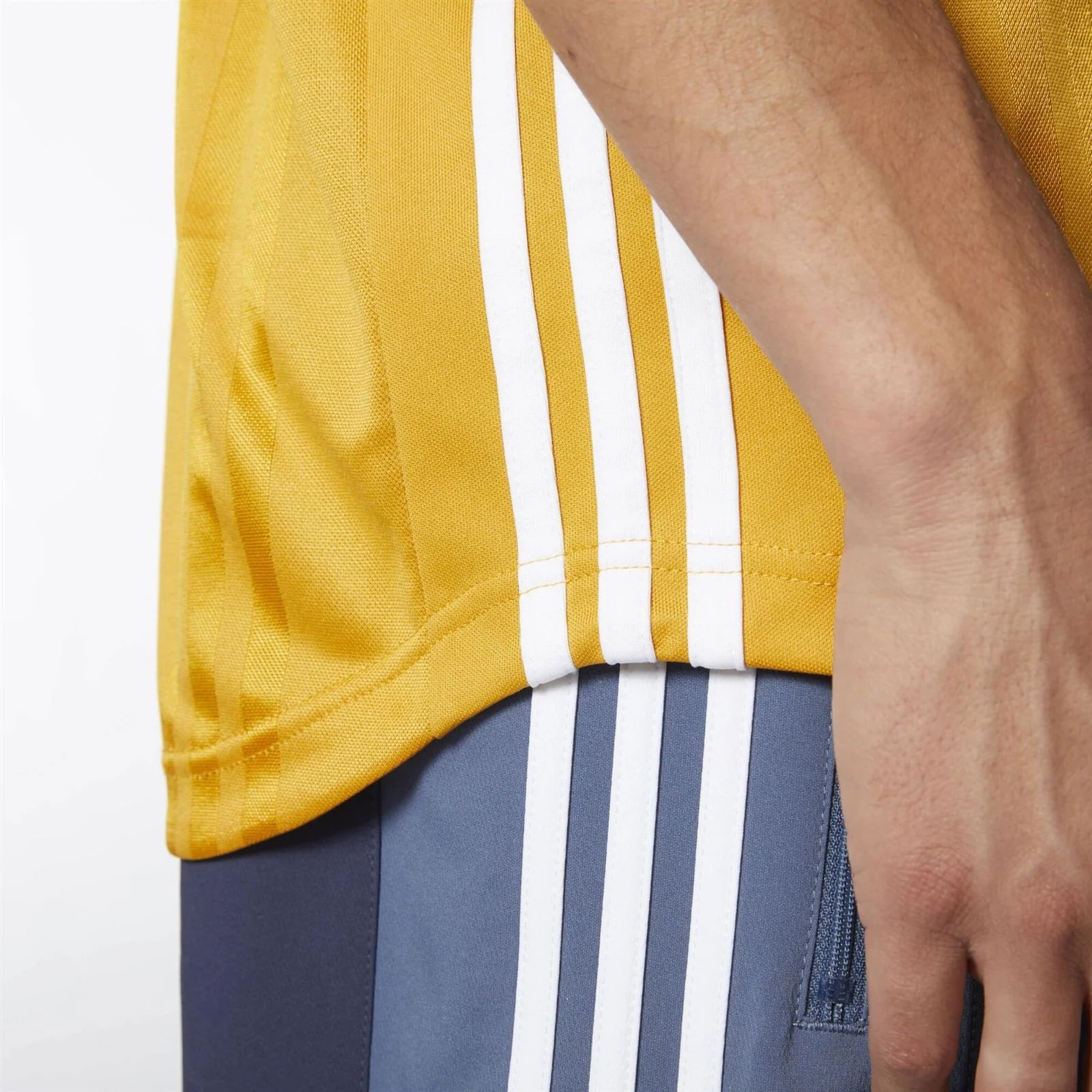 adidas Originals 3 Stripe Jersey - Yellow - Image 4