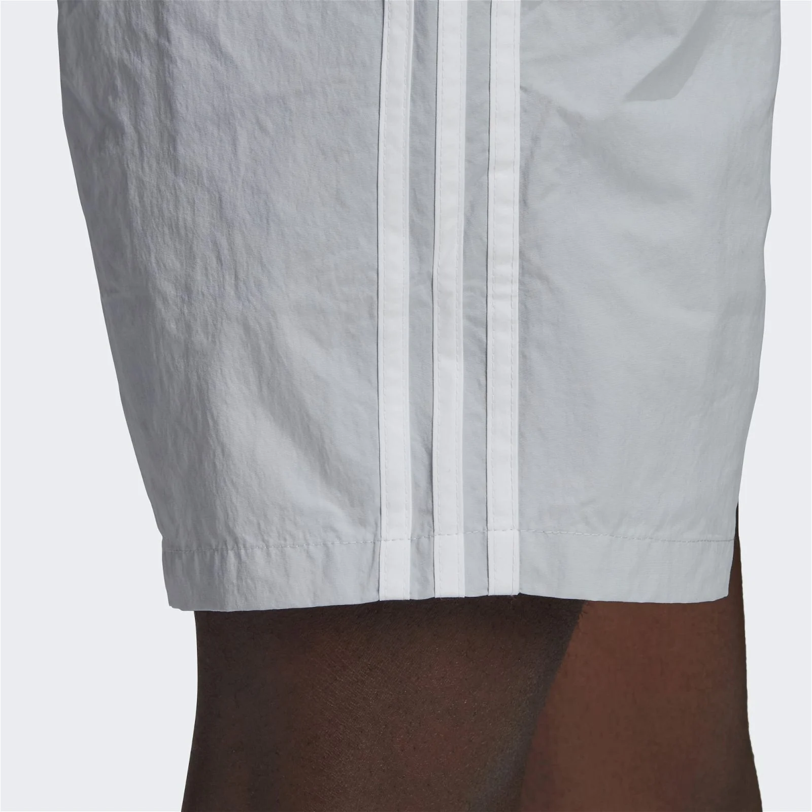 adidas Originals 3-Stripe Swim Shorts - Halo Blue - Image 4