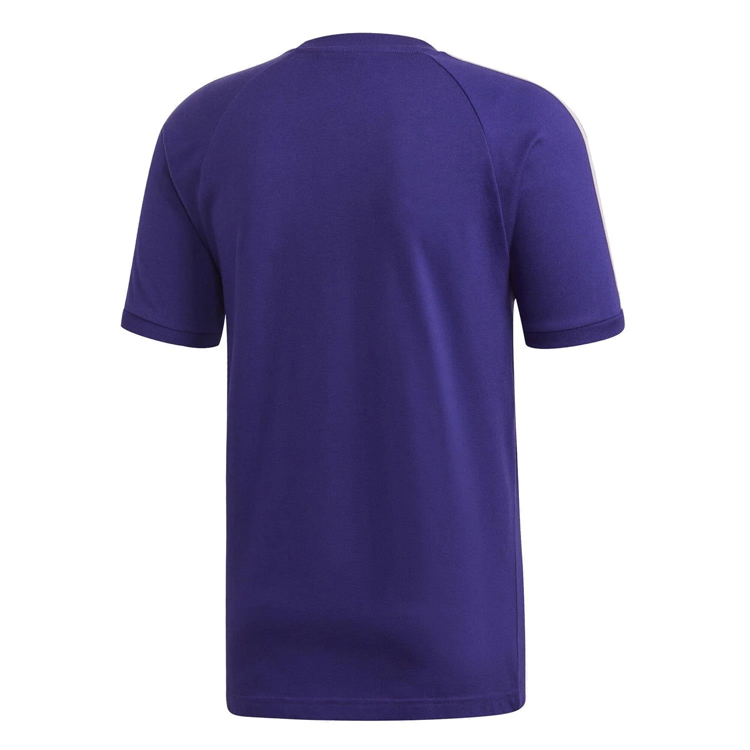 adidas Originals 3 Stripe T Shirt - Collegiate Purple - Image 2