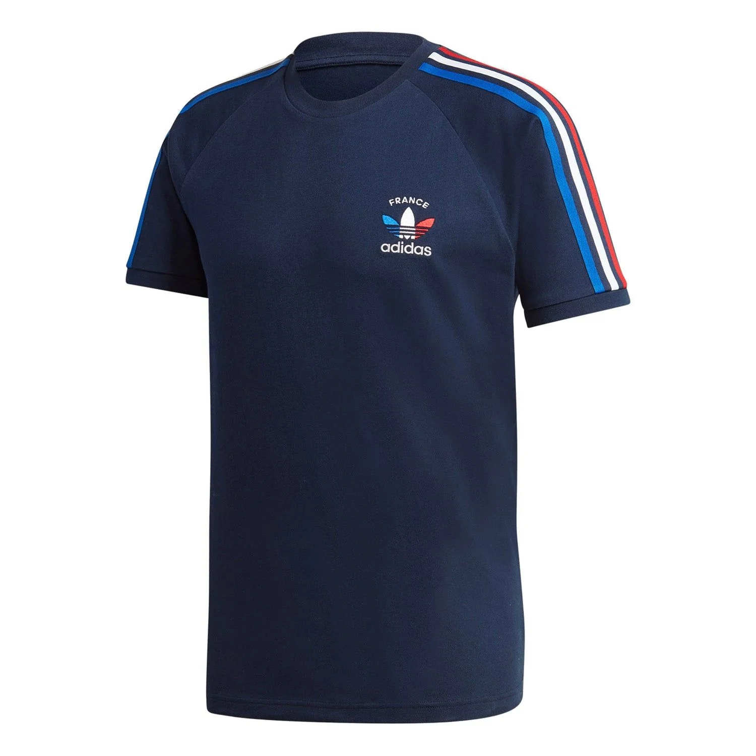 adidas Originals 3-Stripes France Tee - Navy