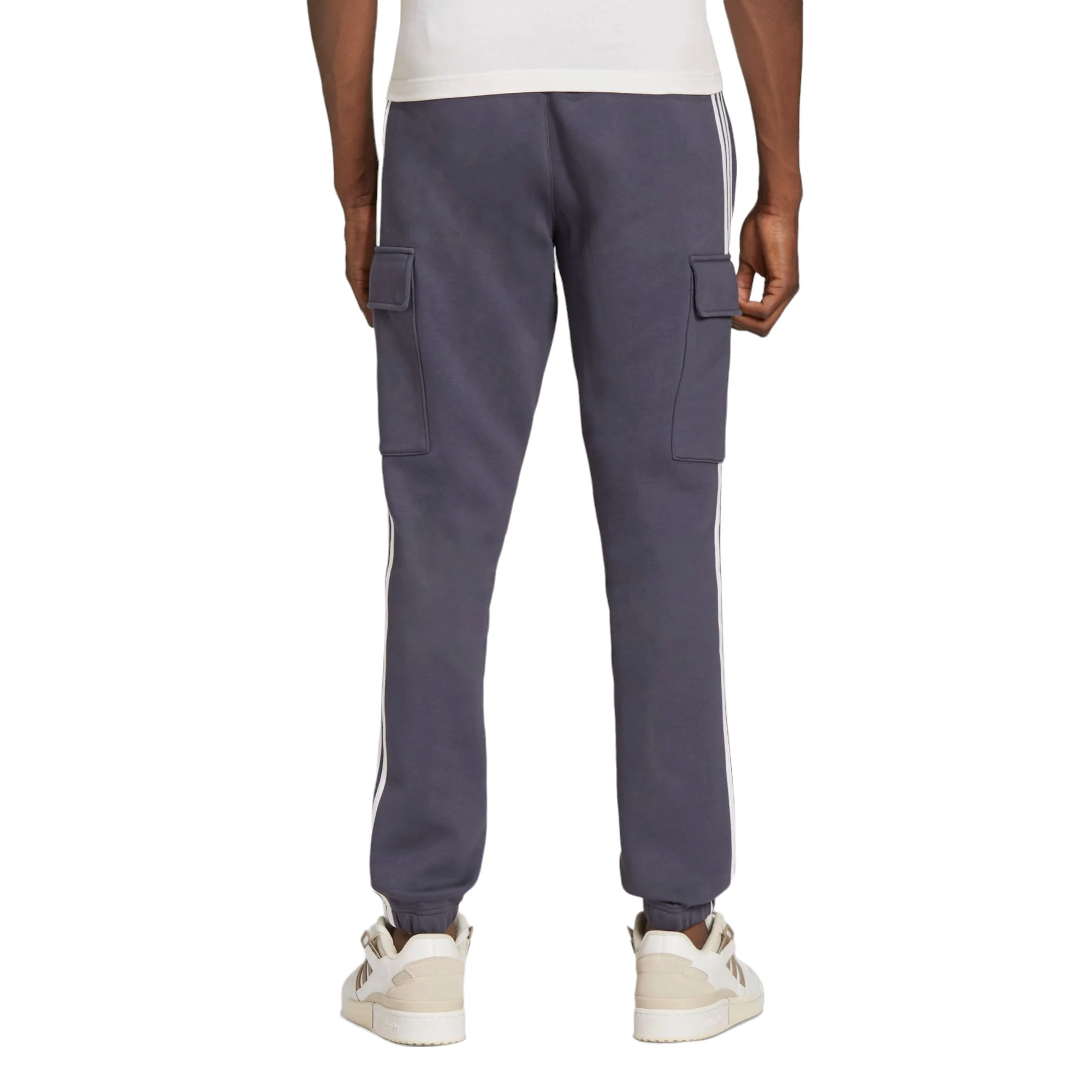adidas Originals 3-Stripes SC Cargo Joggers - Navy - Image 3