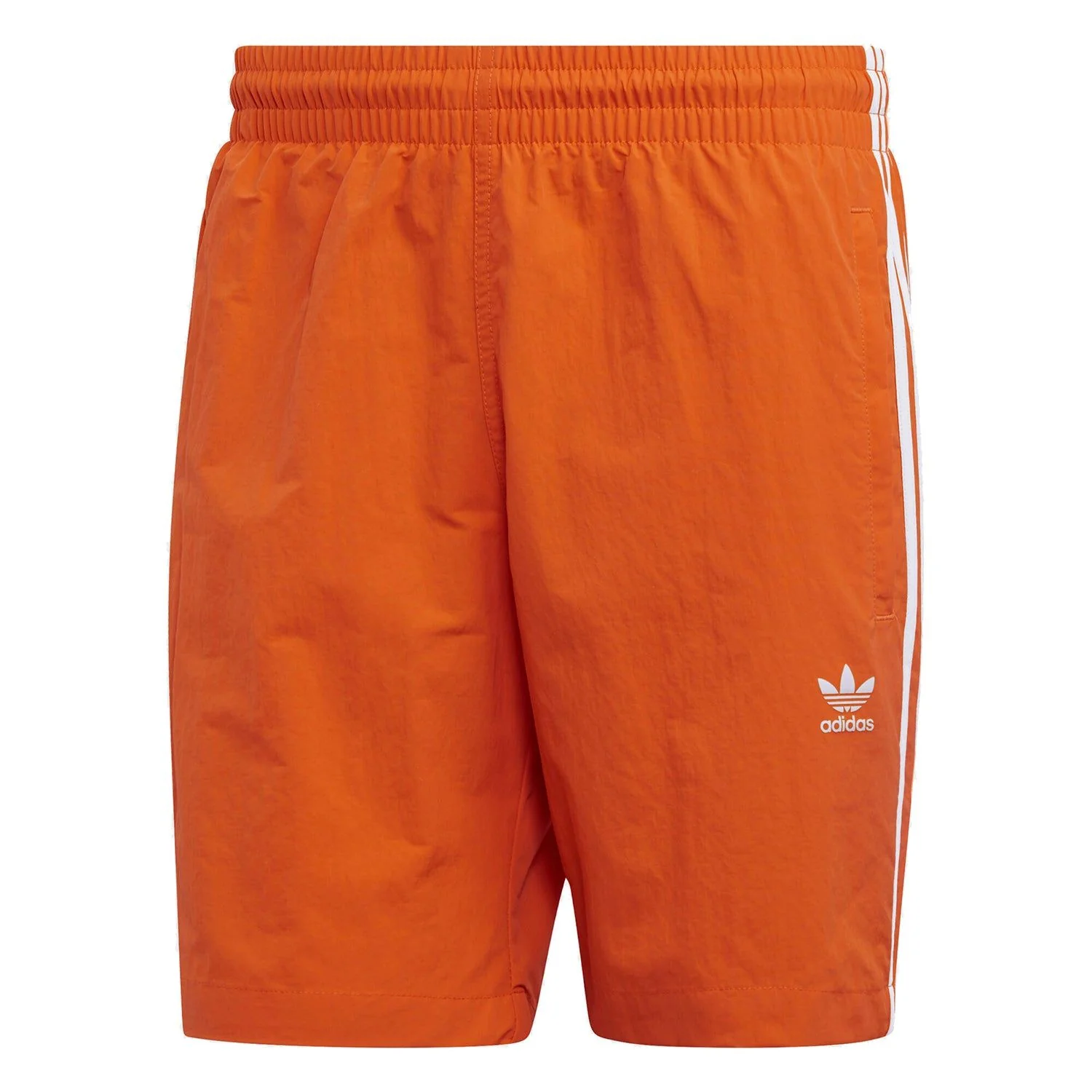 adidas Originals 3-Stripes Swim Shorts - Orange