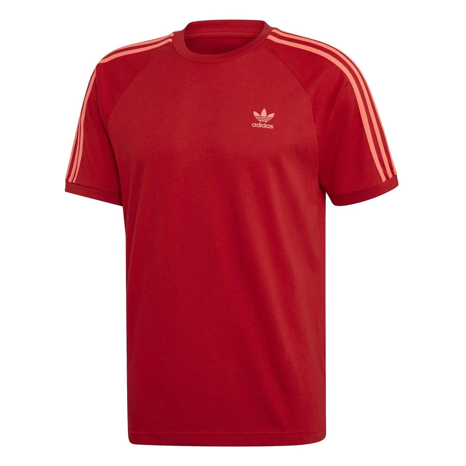 adidas Originals 3-Stripes T-Shirt - Scarlet