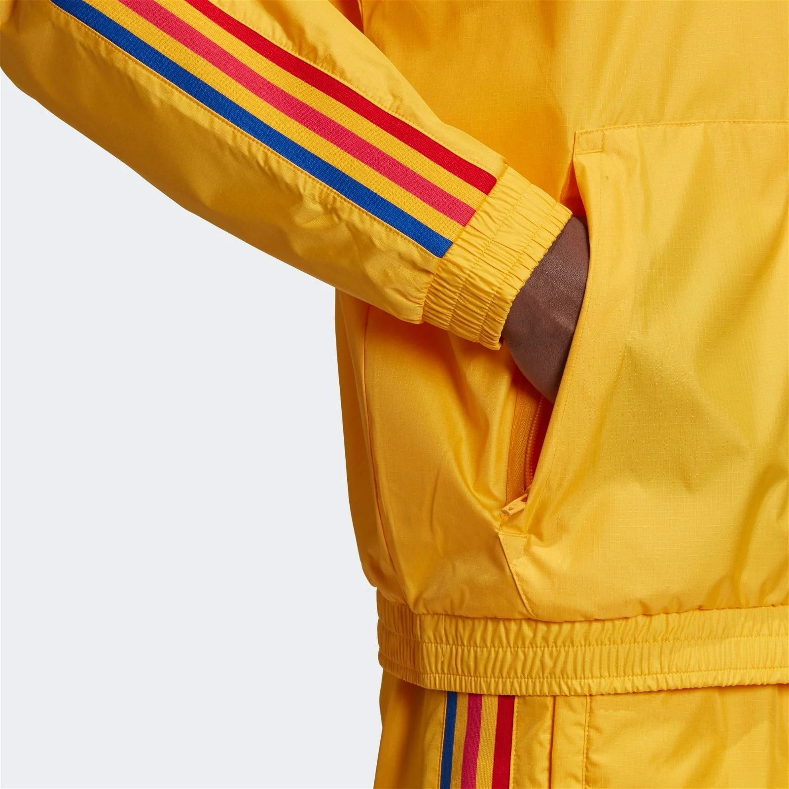 adidas Originals 3D Trefoil 3-Stripes Track Jacket - Yellow - Image 6
