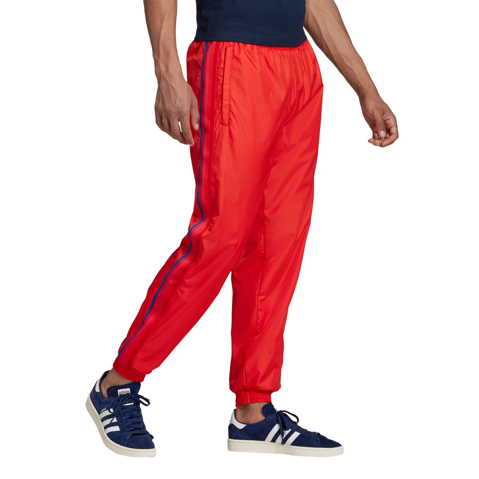 adidas Originals 3D Trefoil 3-Stripes Track Pants - Red - Image 3