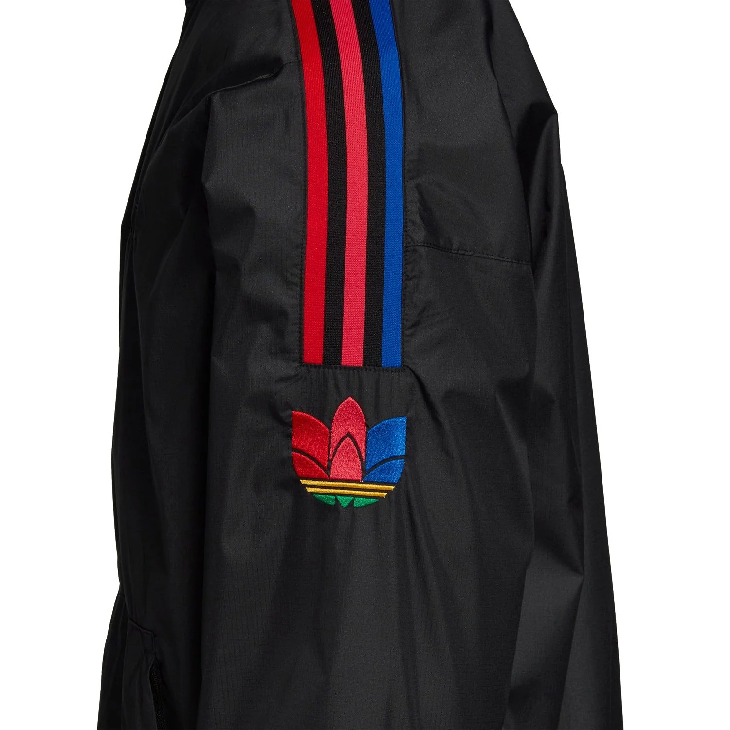 adidas Originals 3D Trefoil 3-Stripes Track Top - Black - Image 3