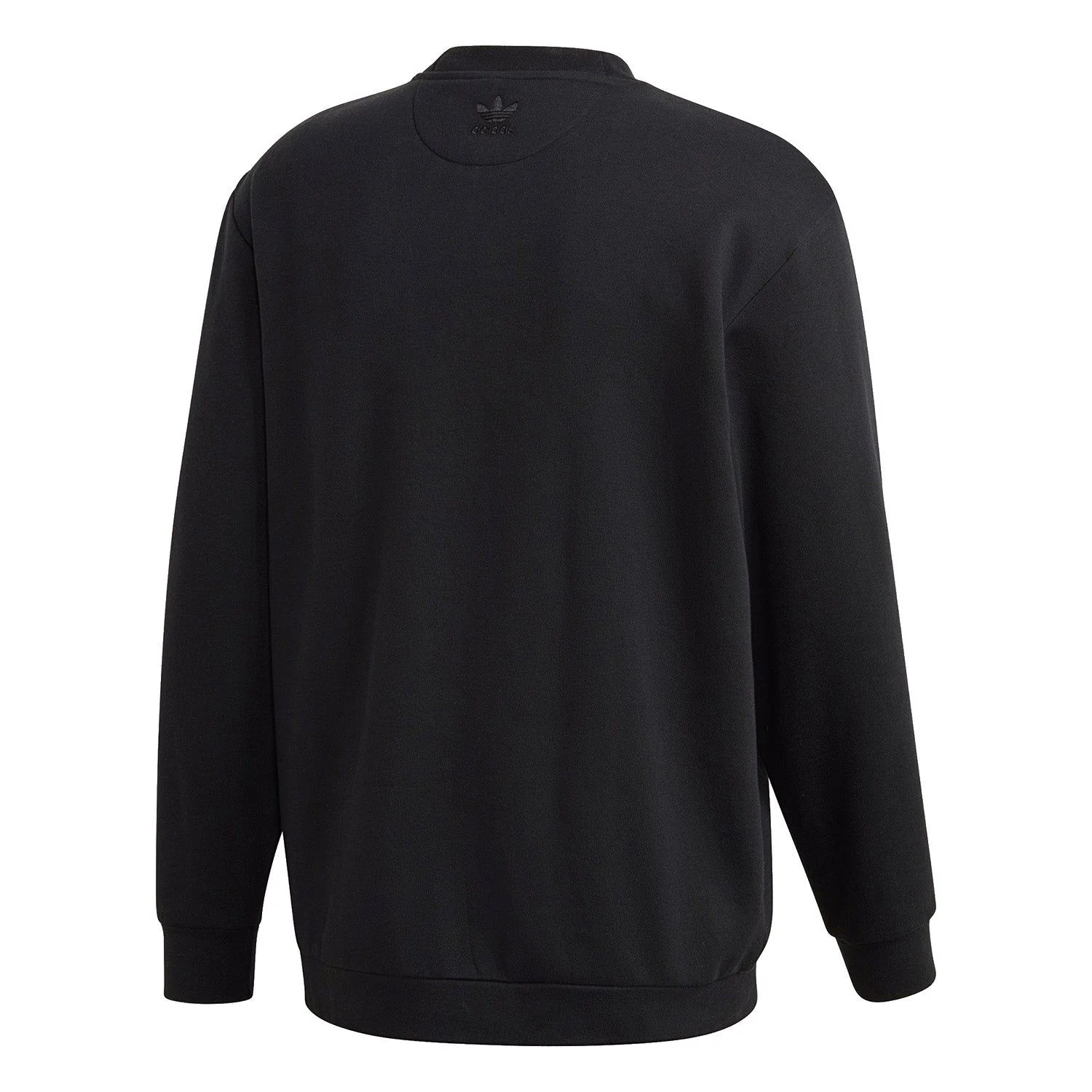 adidas Originals 3D Trefoil Graphic Crewneck Sweatshirt - Black - Image 2