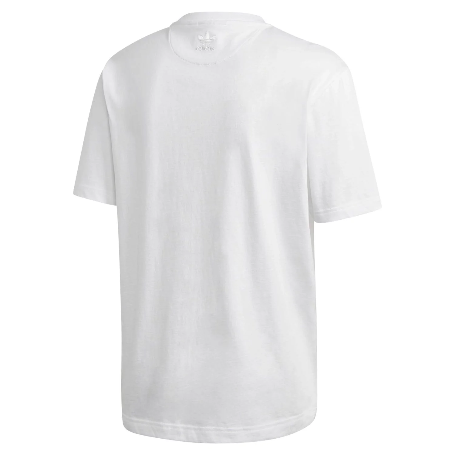 adidas Originals 3D Trefoil Graphic Tee - White - Image 2