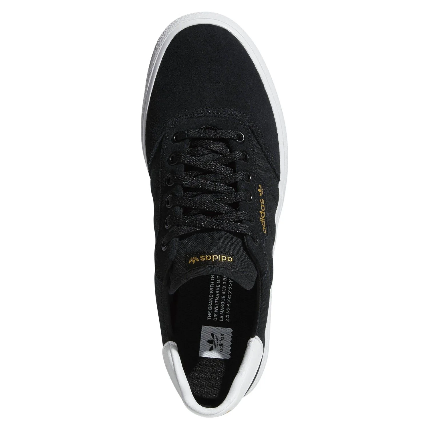 adidas Originals 3MC Vulc Shoes - Black - Image 4