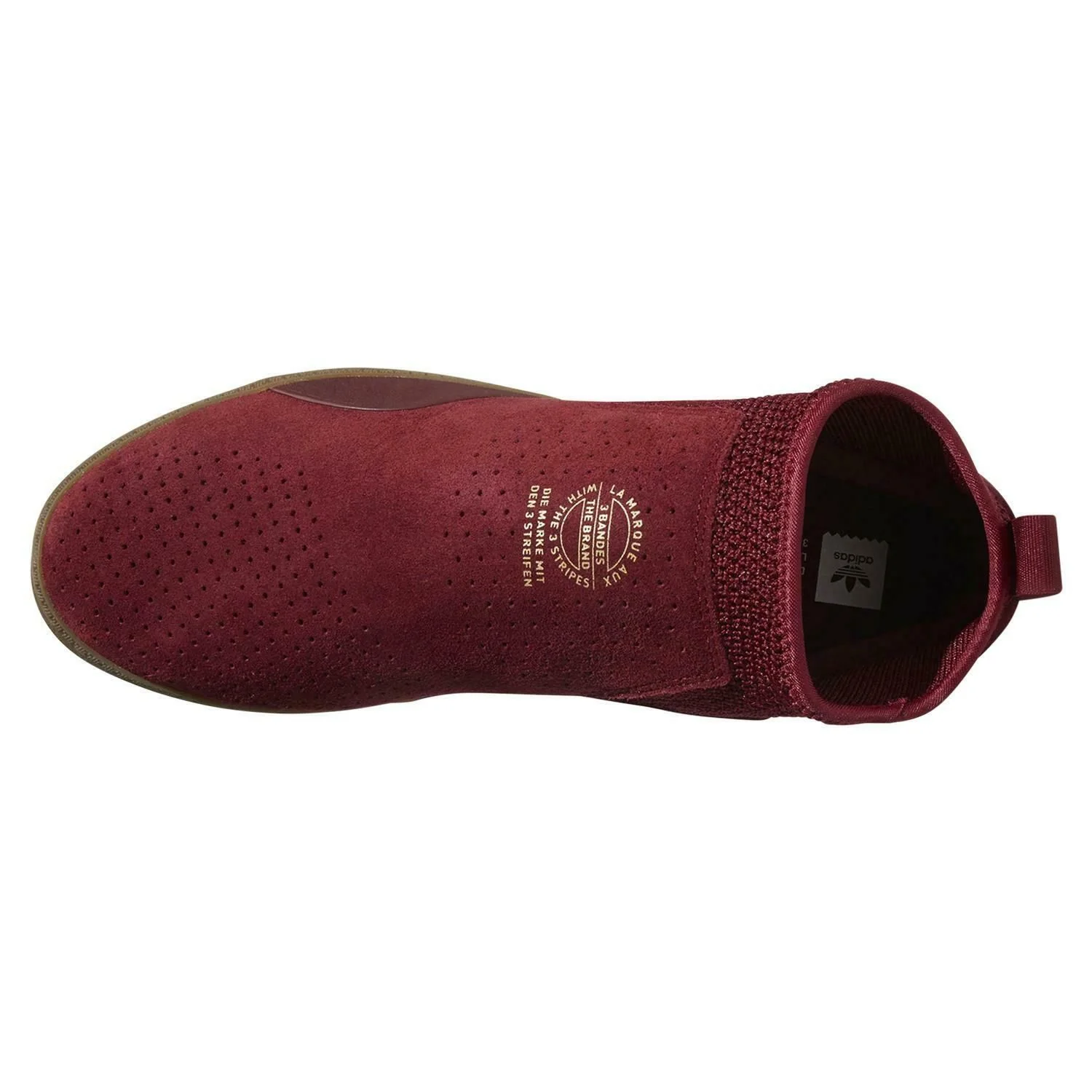 adidas Originals 3ST.002 Trainers - Collegiate Burgundy - Image 4