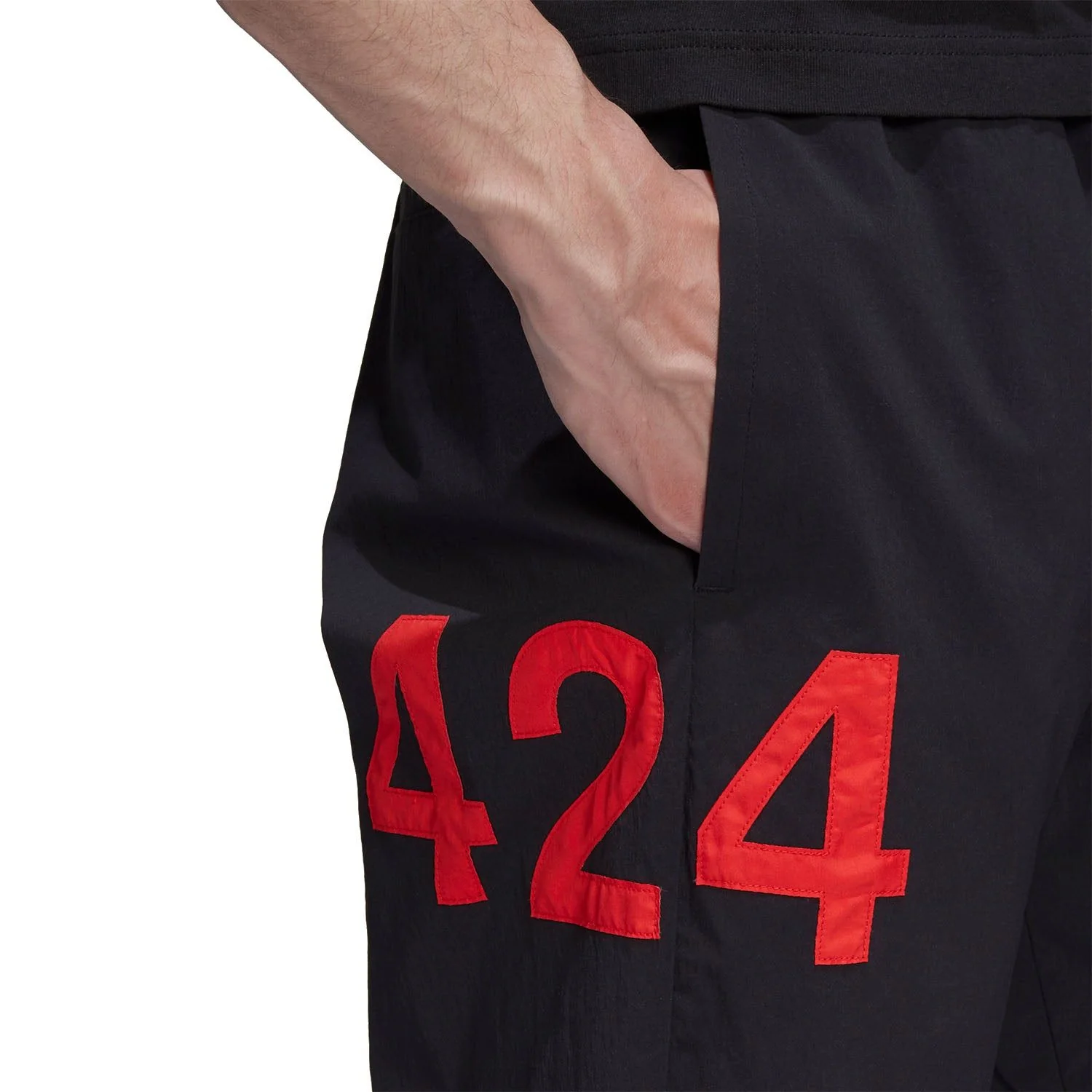 adidas Originals 424 Track Pants - Black - Image 3