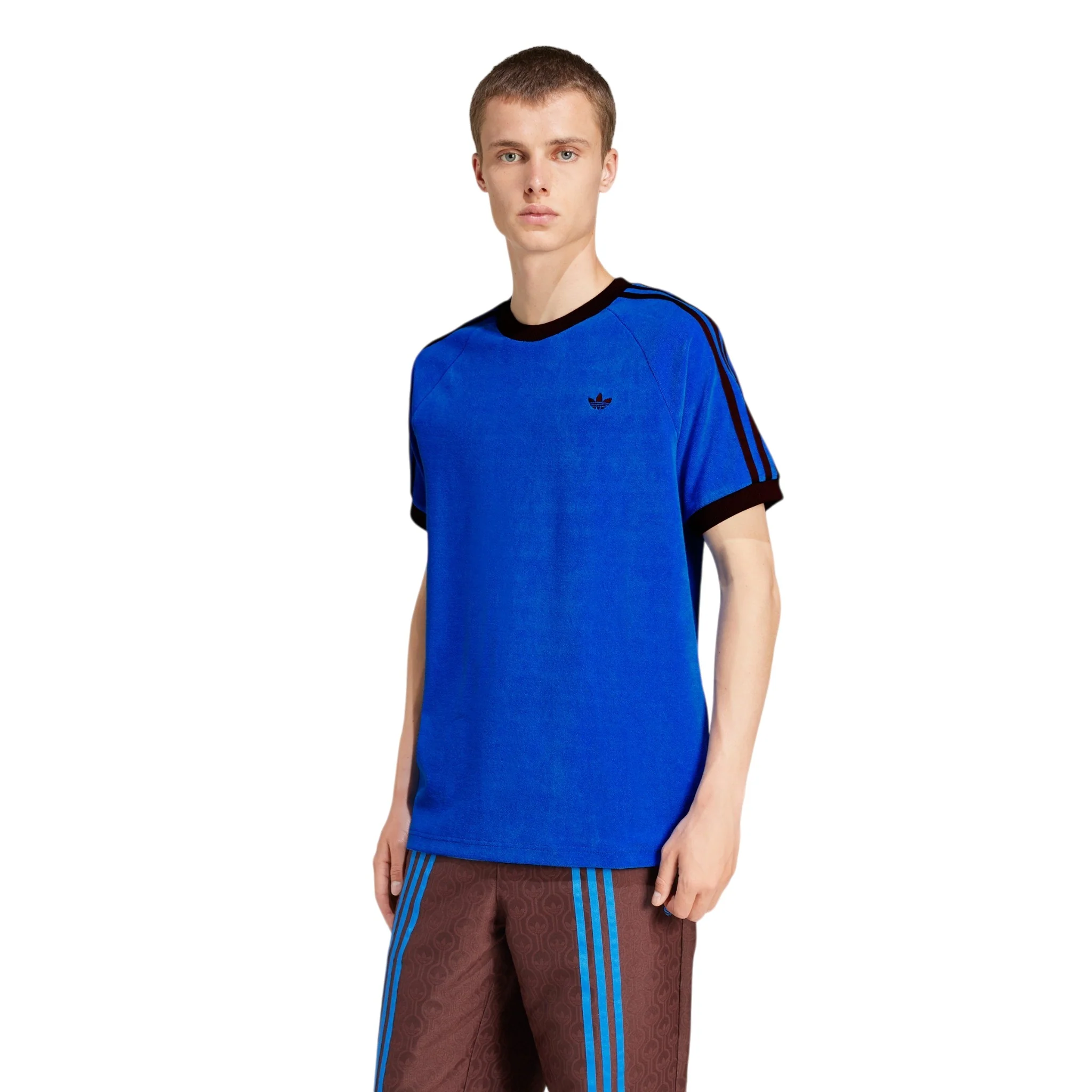 adidas Originals 70s California T Shirt - Blue - Image 2